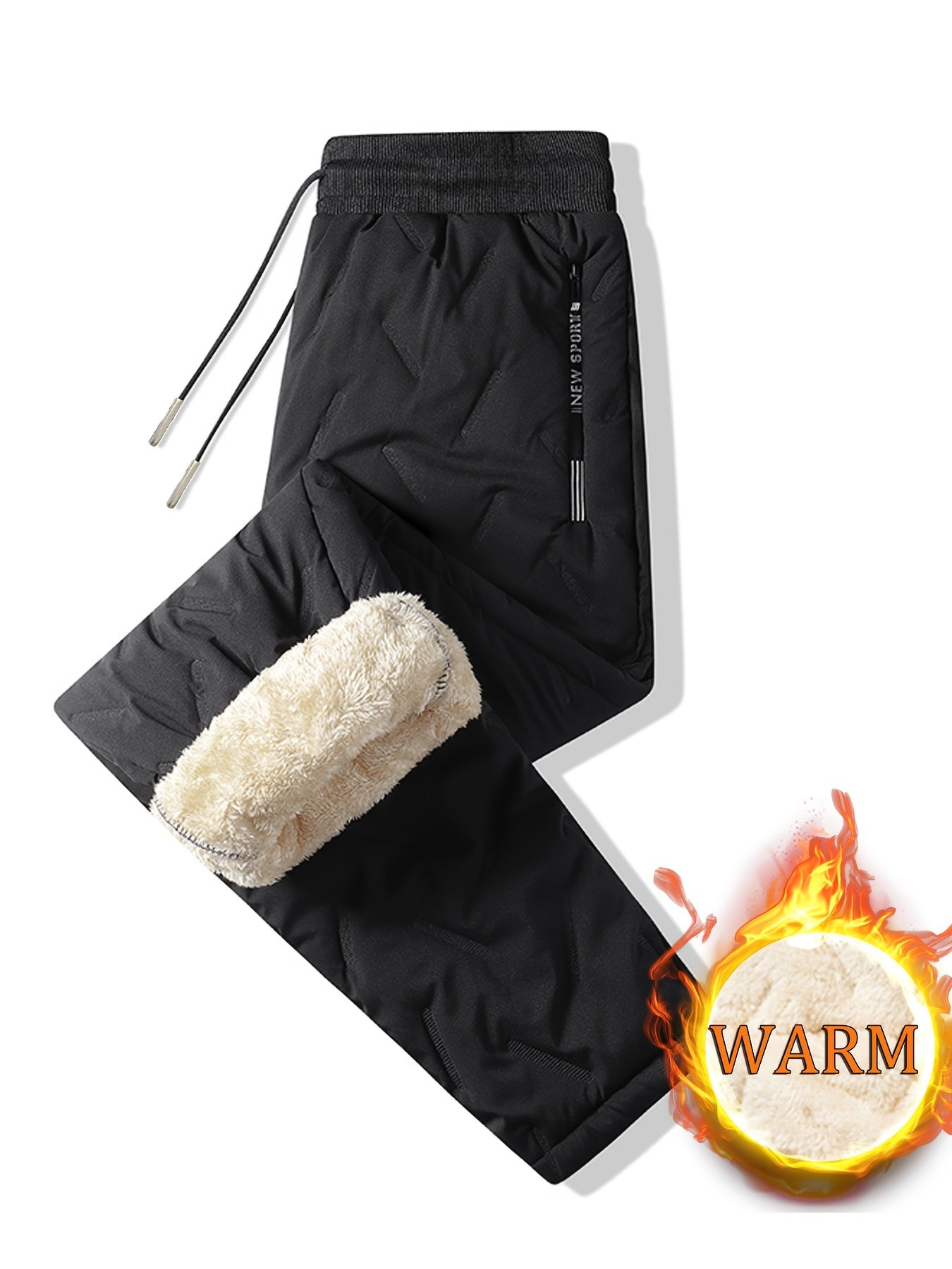 Men's Warm Fleece Joggers