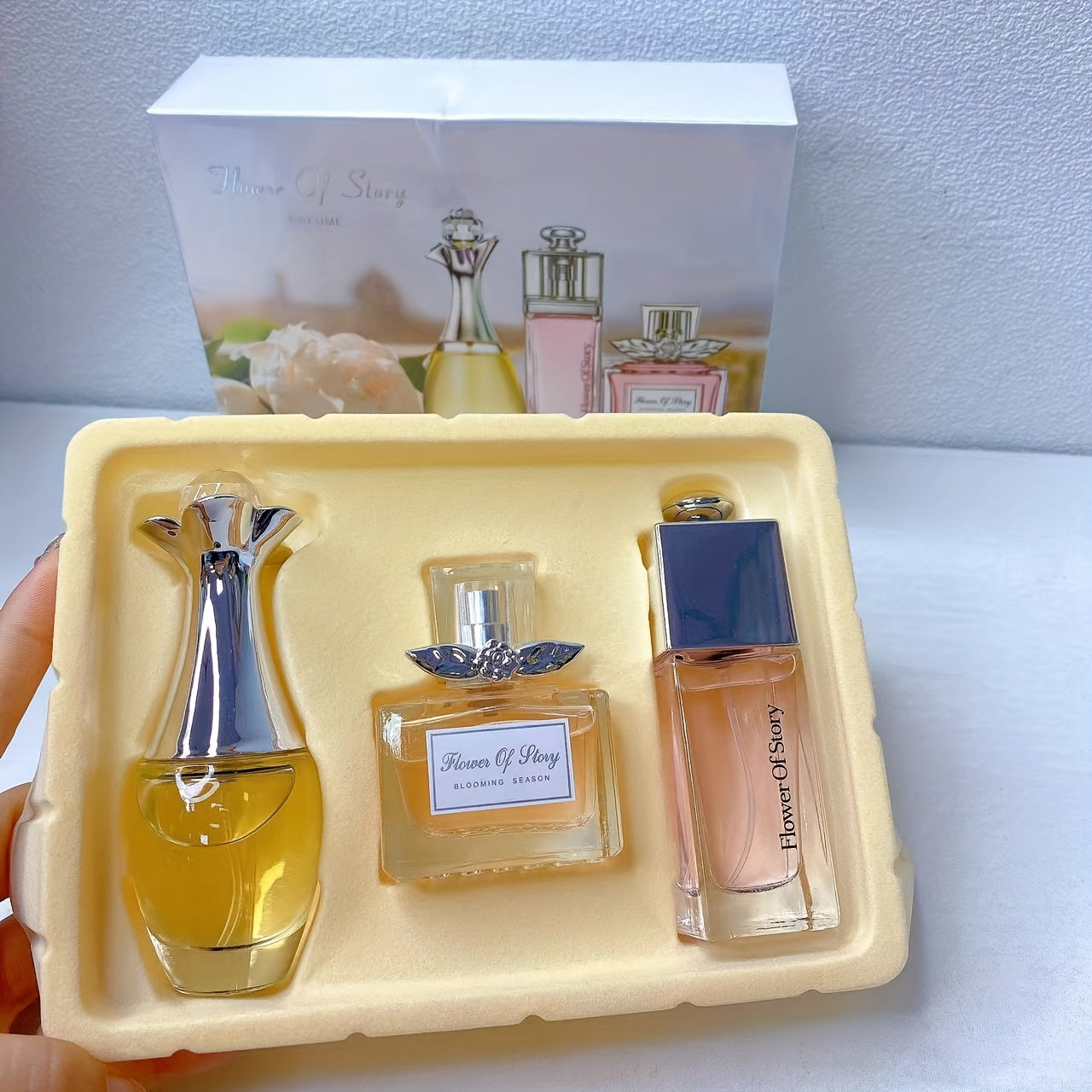 3pcs Refreshing Cedar Perfume Set for Women