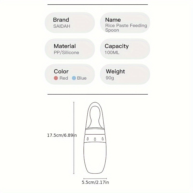 100ml/3oz Liquid Silicone Feeder
