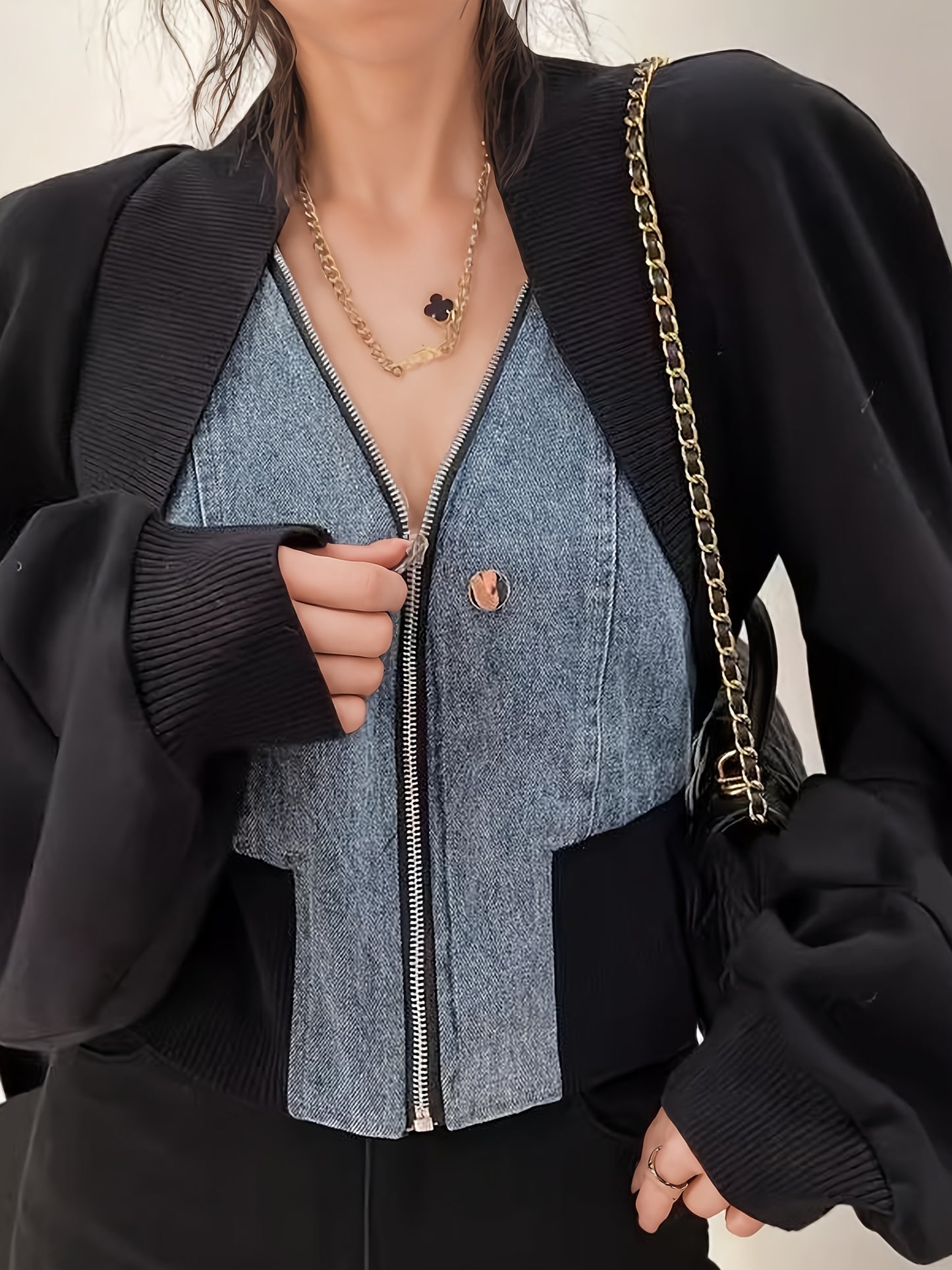 Chic Women's Denim Jacket