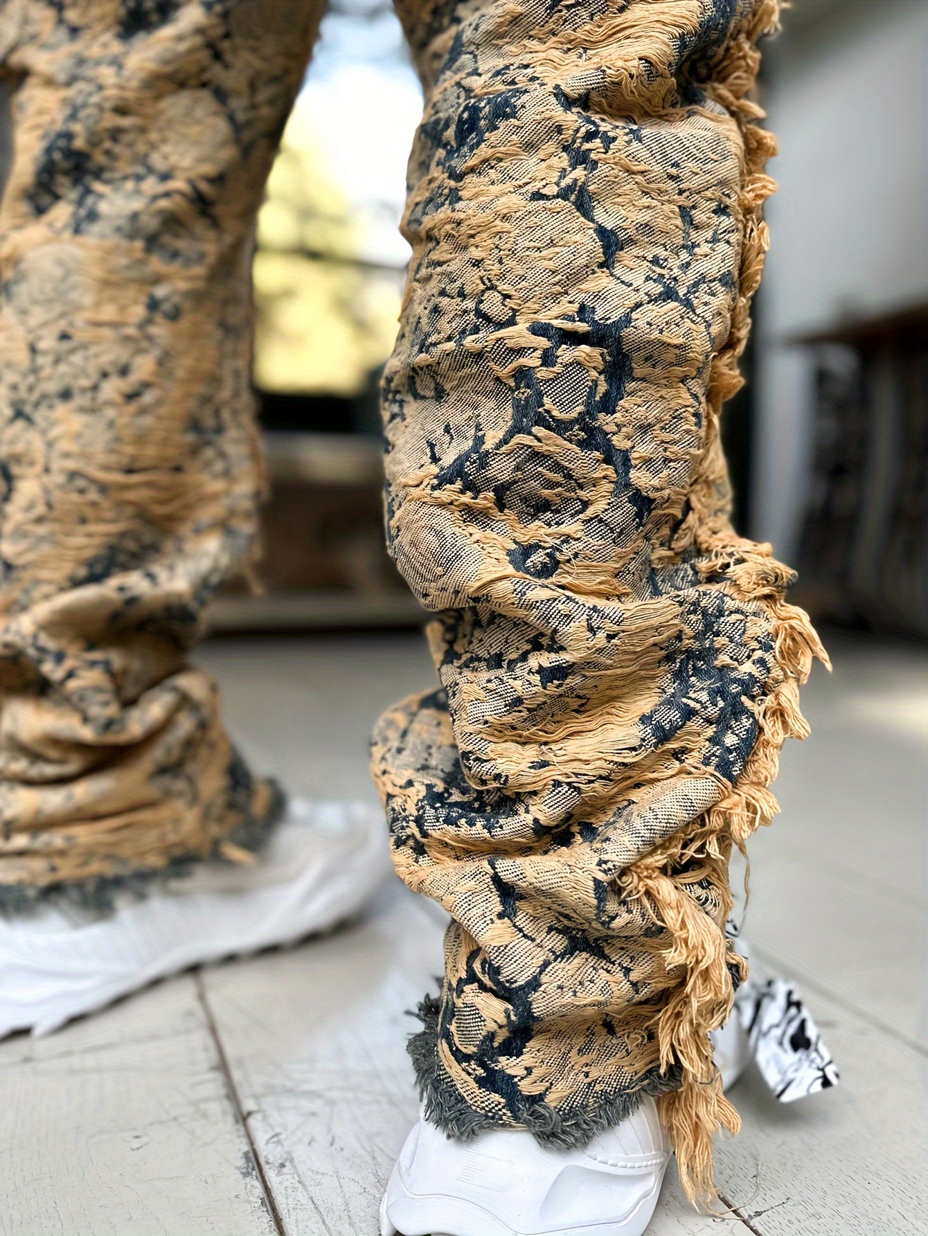 Men's Fashion Stacking Jeans