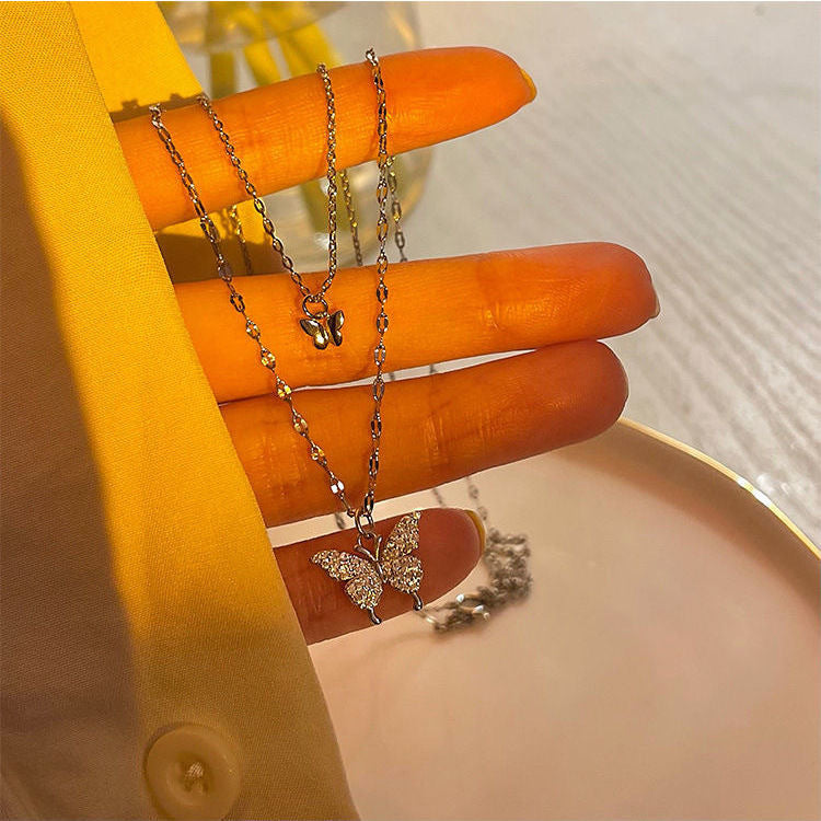1pc Two Butterflies Pendant