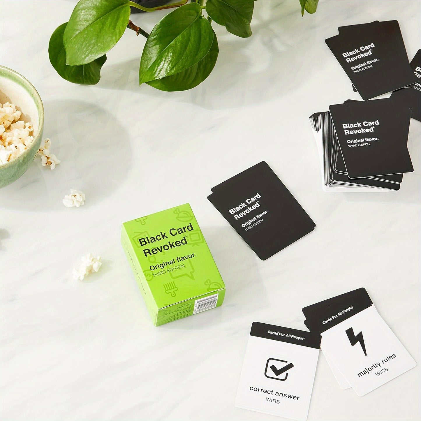 80-Cards Black Card Revoked Original Flavor 3rd Edition Party Game