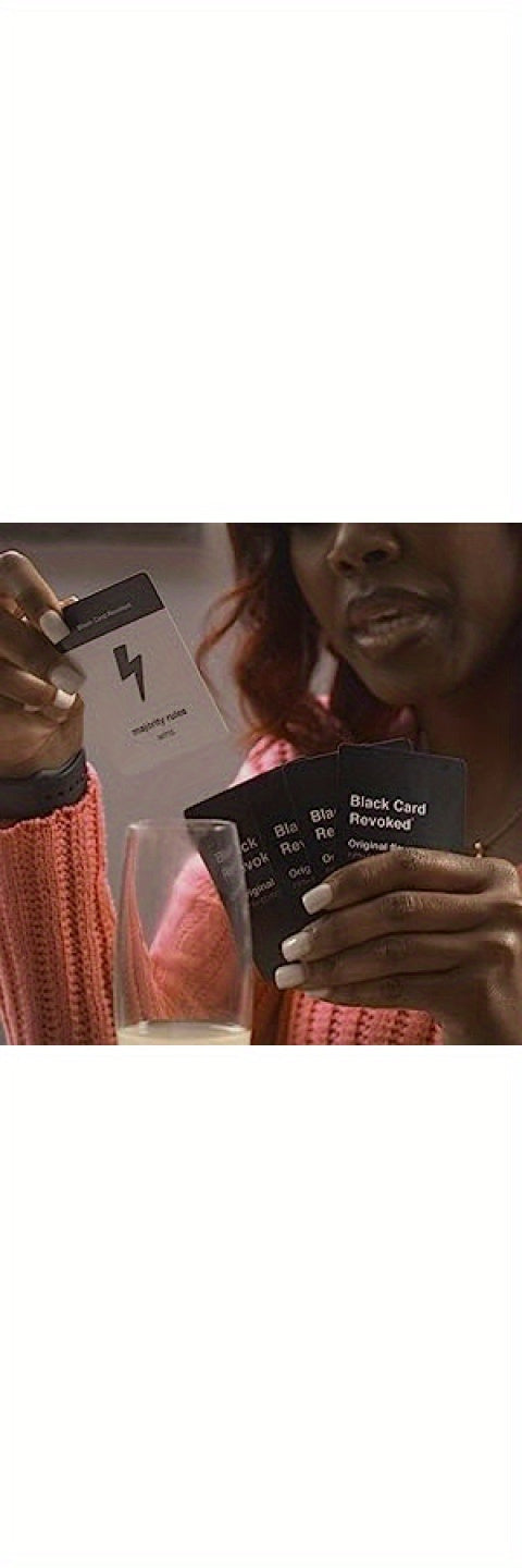 80-Cards Black Card Revoked Original Flavor 3rd Edition Party Game