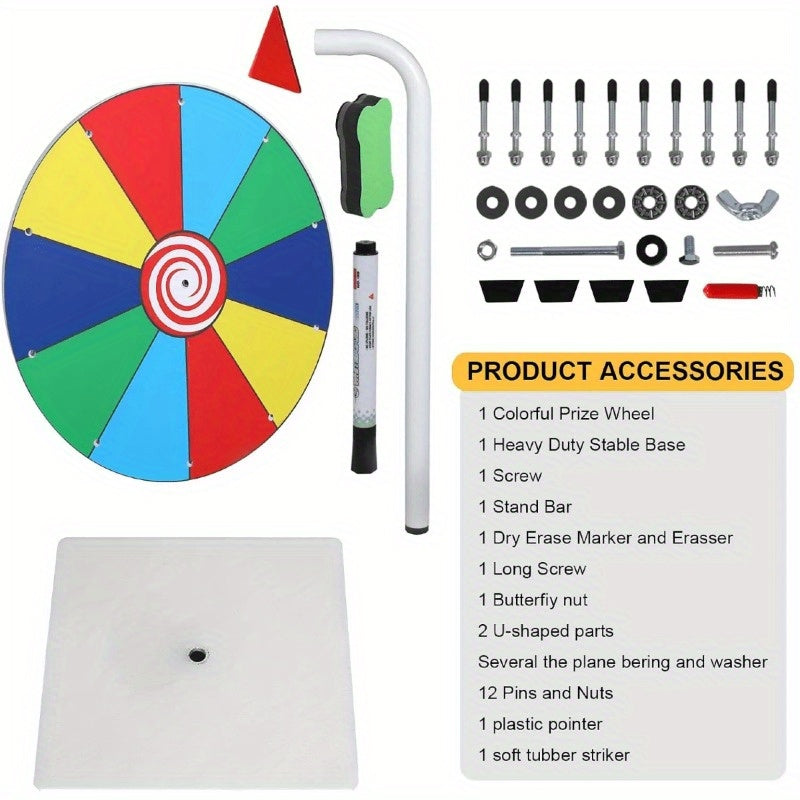 Big Spinning Wheel for Party Games and Family Games