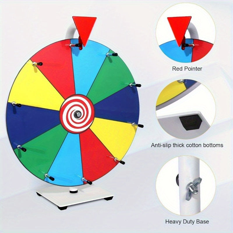 Big Spinning Wheel for Party Games and Family Games