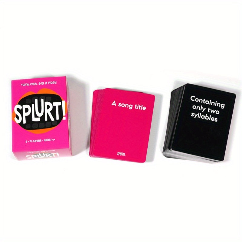 Brainstorming. Quick reaction game card. Party and gathering game prop. Family gathering game card. Exercise your reaction ability.
