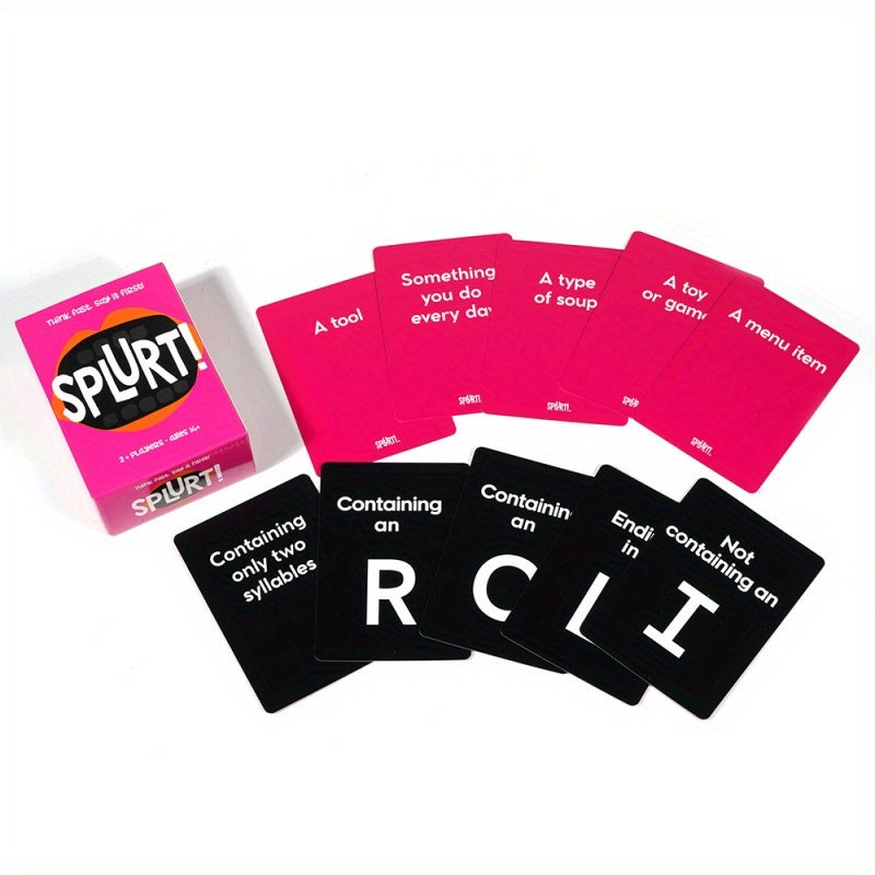 Brainstorming. Quick reaction game card. Party and gathering game prop. Family gathering game card. Exercise your reaction ability.