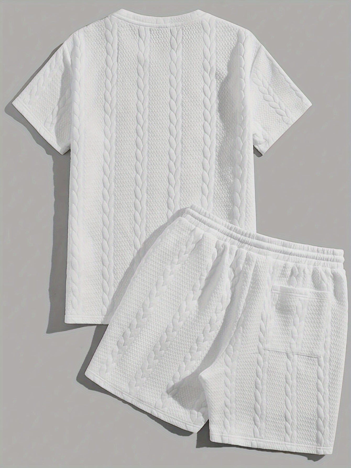 Men's Casual Knit Clothing Set