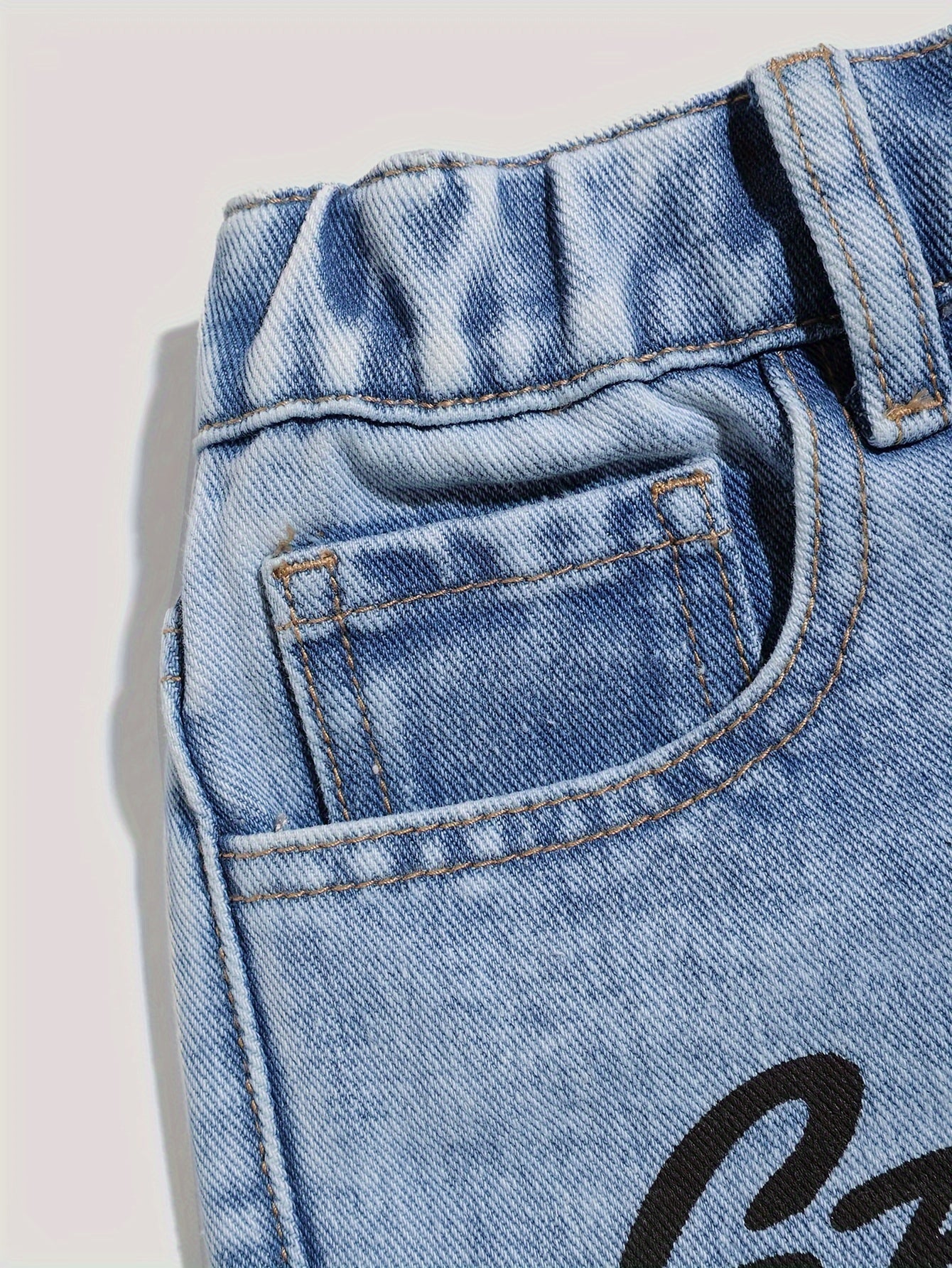 Trendy Street Style Wide-Leg Jeans