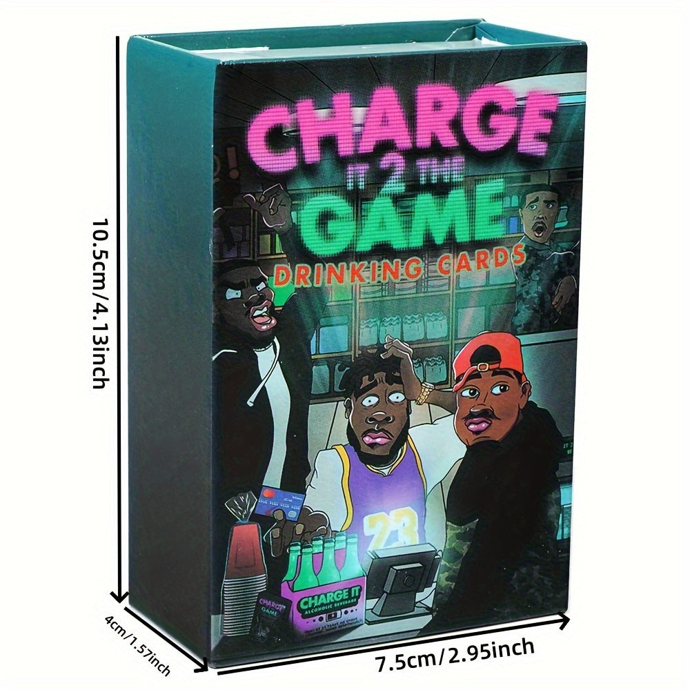 21+ Adults' Favorite Charge it 2 The Game Drinking Cards