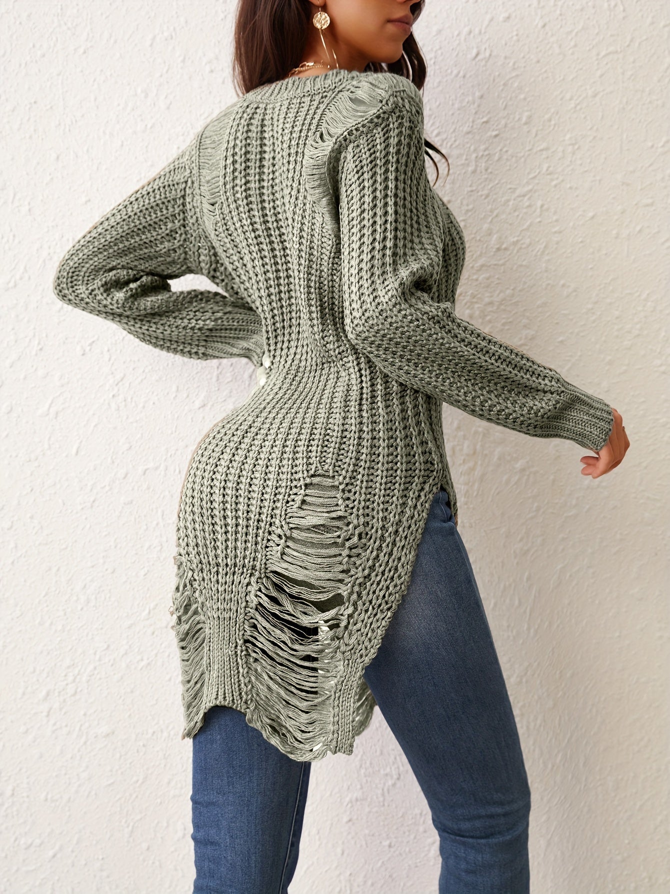 Ripped Sweater