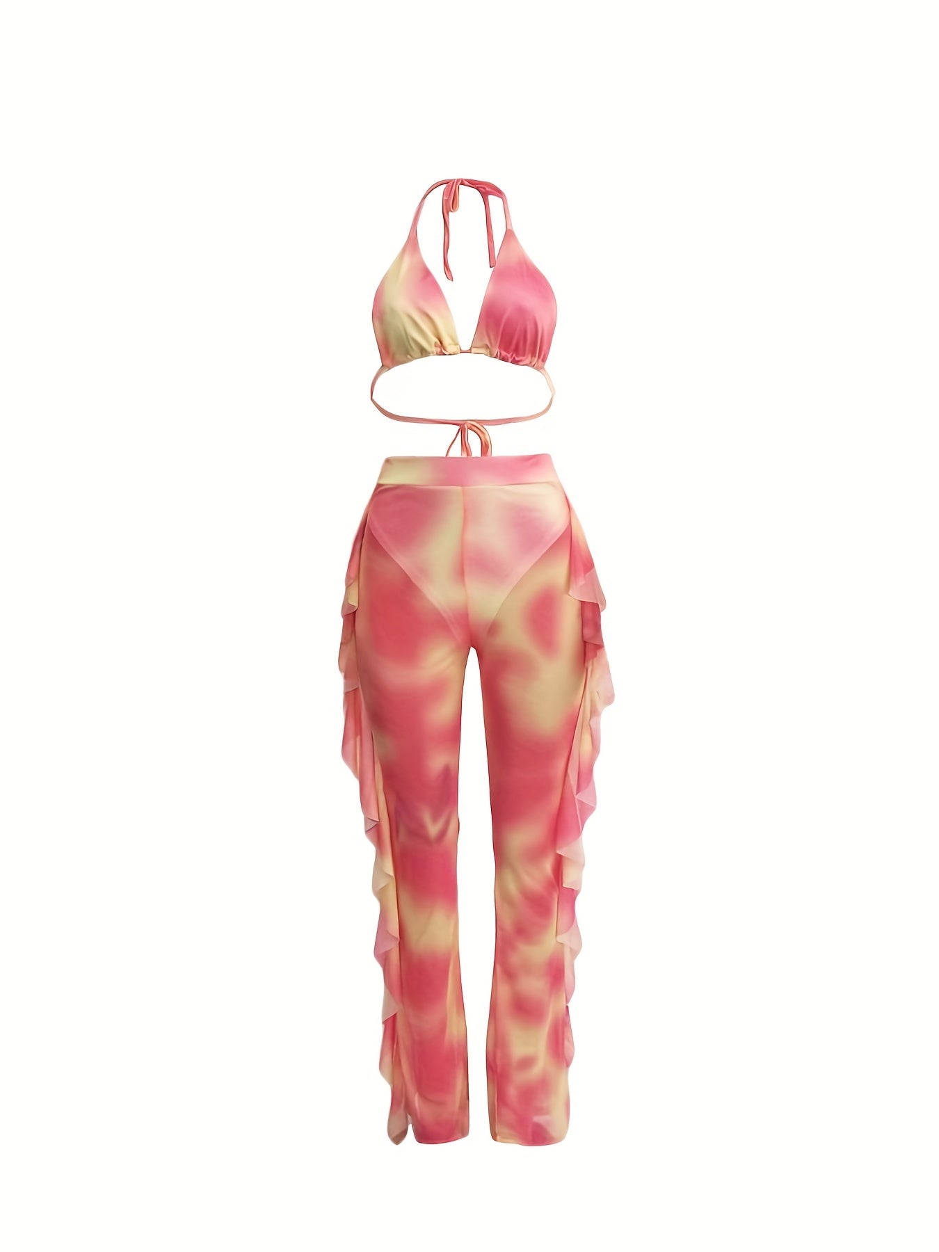 Flirty Tie Dye Two-piece Outfit