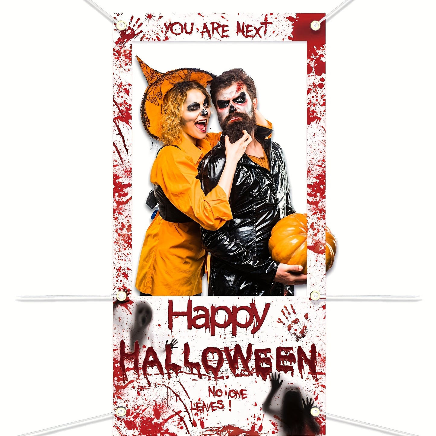 Halloween Bloody Door Curtain