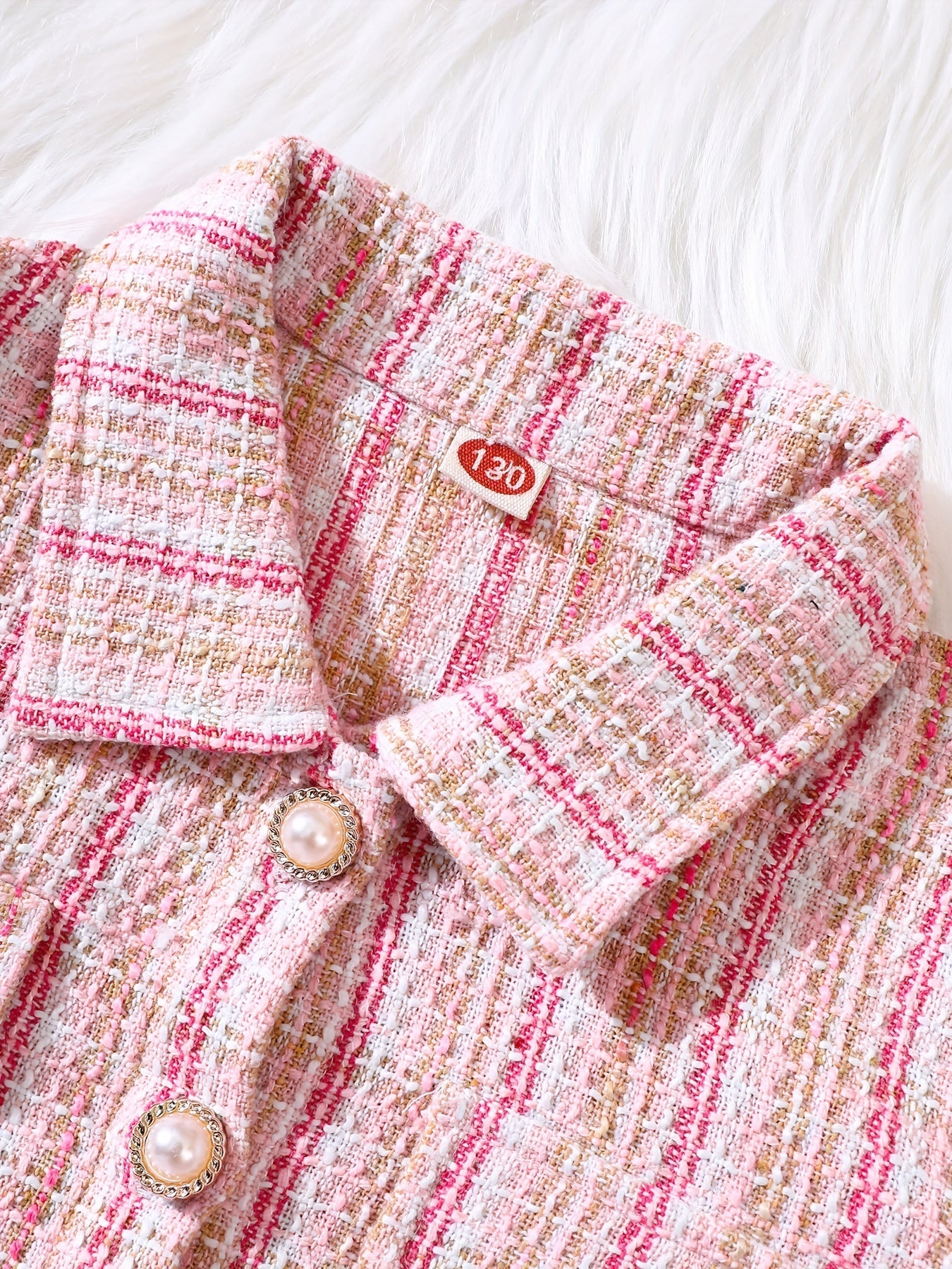 2 Pieces Little Girl's Cardigan Set