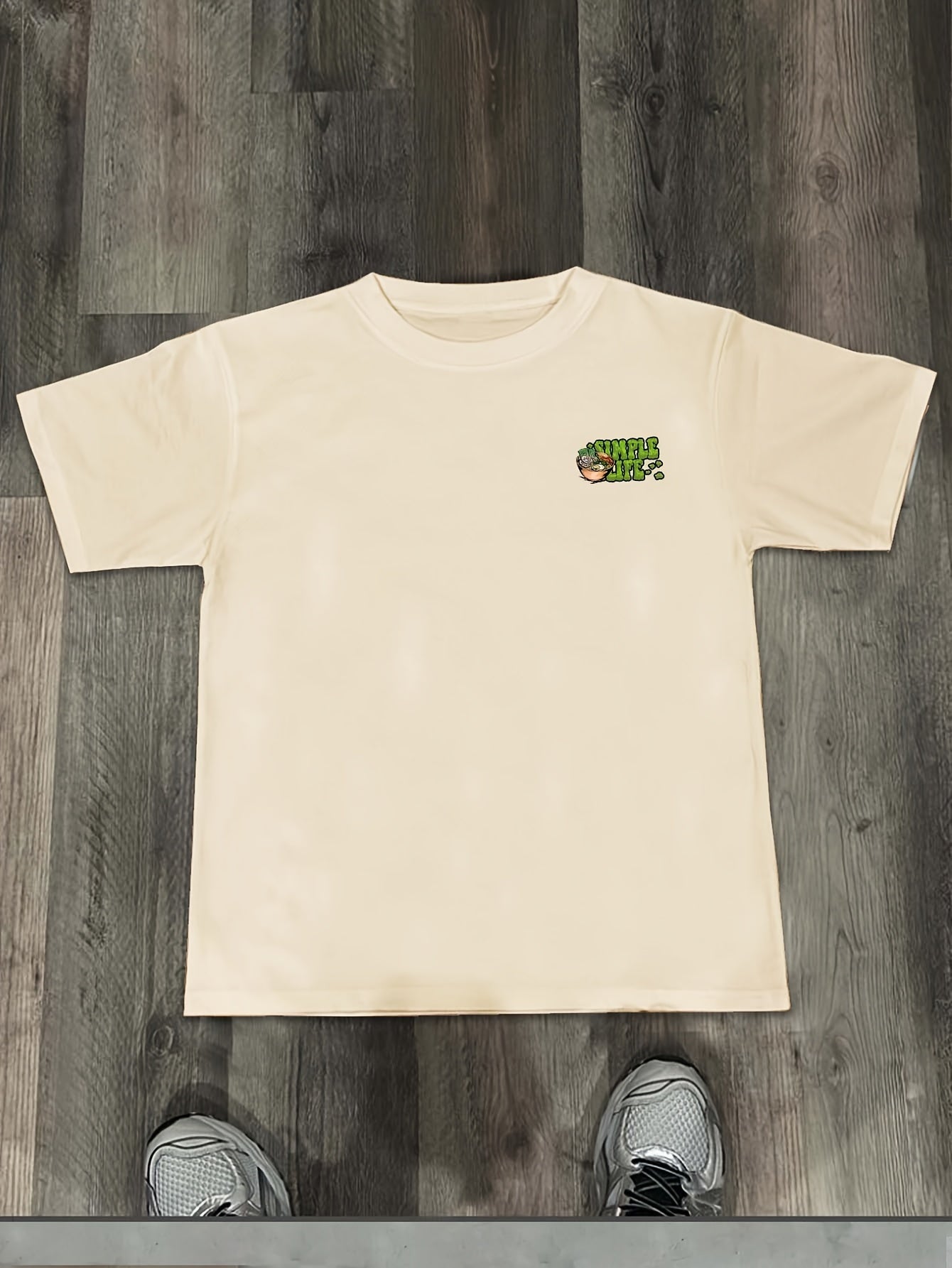 Vibrant Cartoon Print Tee