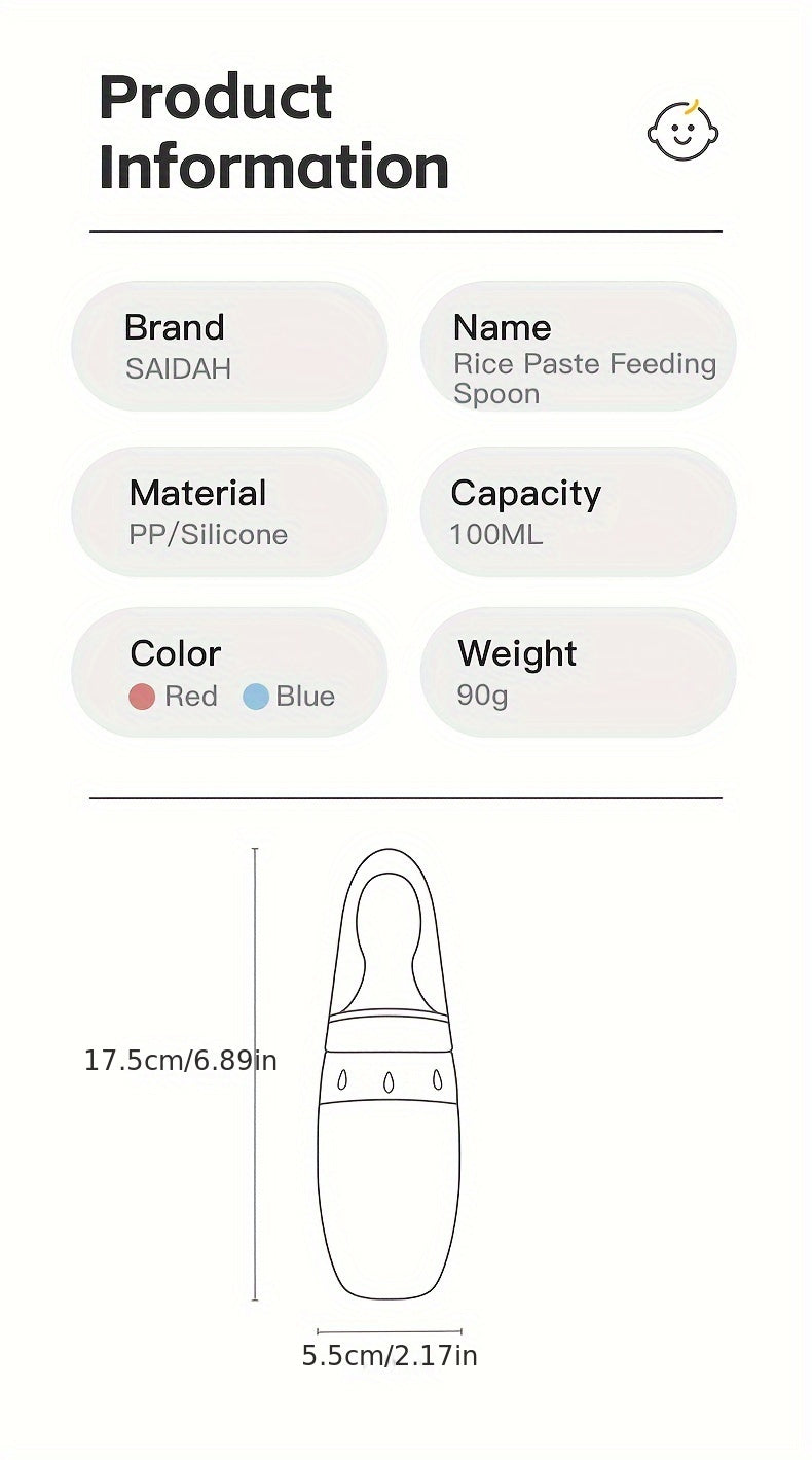 100ml/3oz Liquid Silicone Feeder