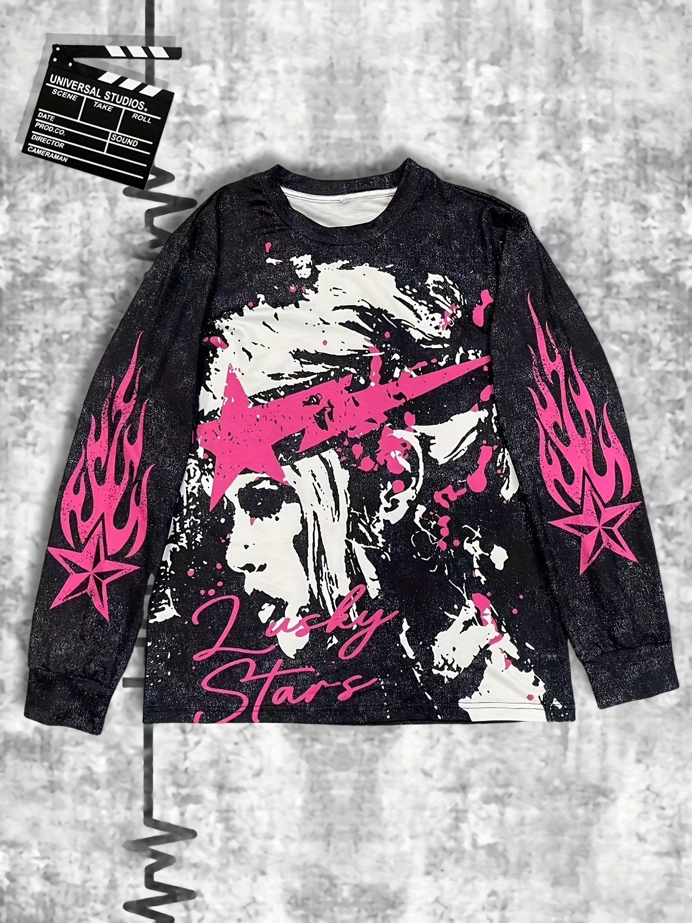 Street Style Crew Neck Sweatshirt