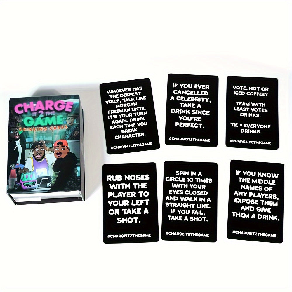 21+ Adults' Favorite Charge it 2 The Game Drinking Cards