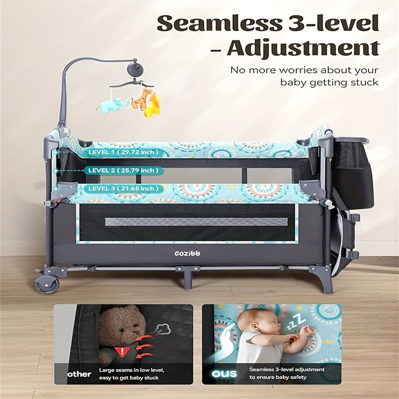 Baby Crib 5 In 1