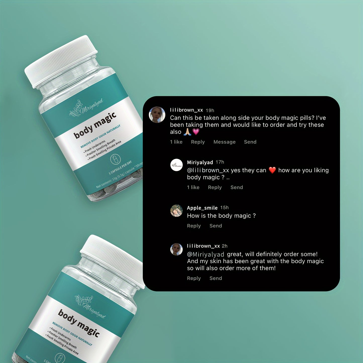 60 Fast-Acting Chlorophyll Capsules
