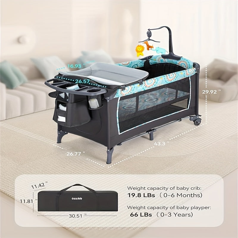 Baby Crib 5 In 1
