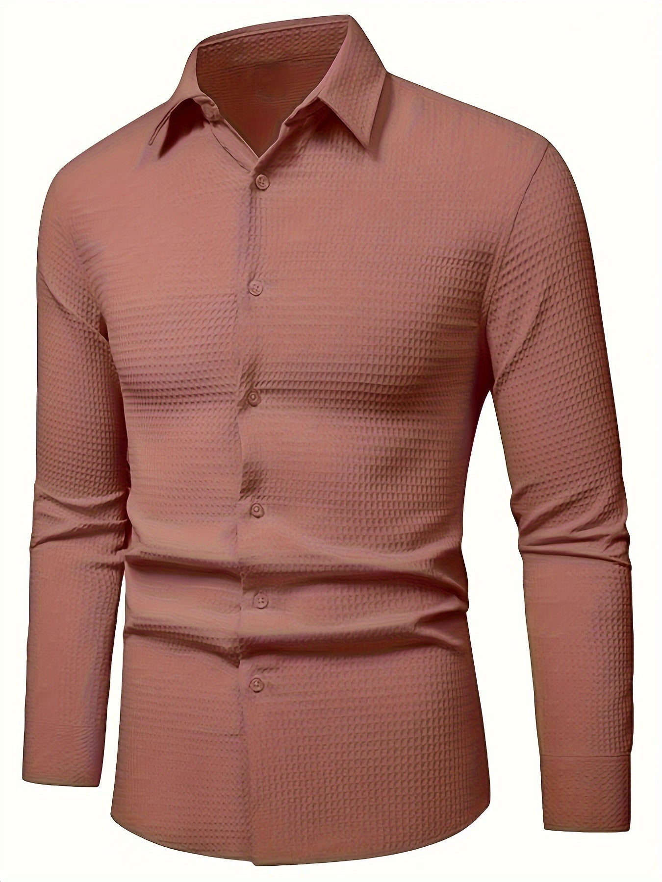 Long Sleeve Waffle Shirt