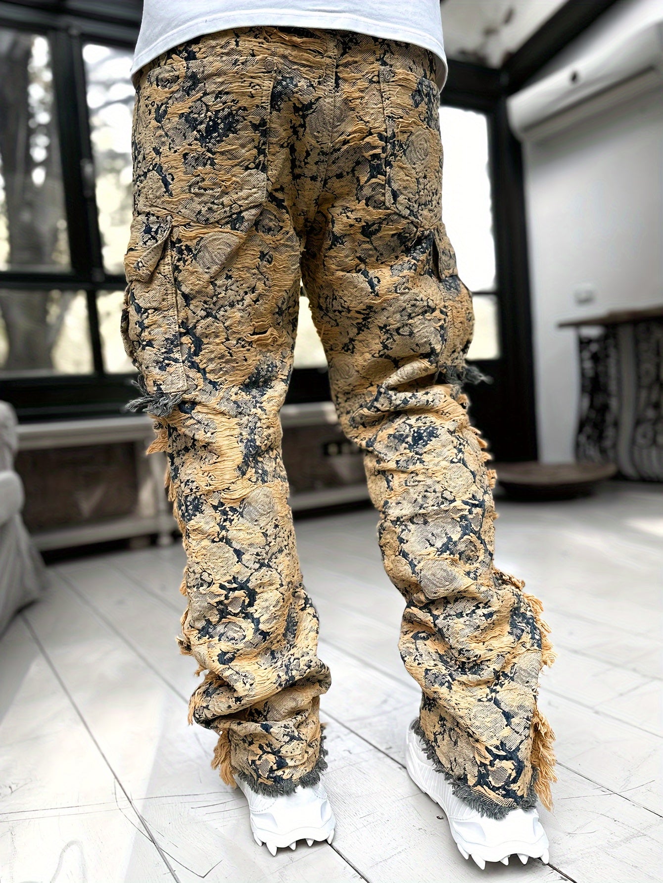 Men's Fashion Stacking Jeans