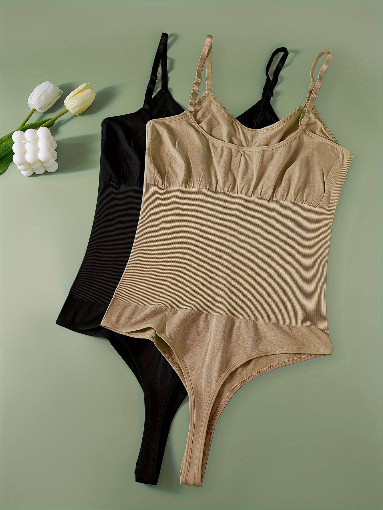 2-Pack Shapewear Bodysuits
