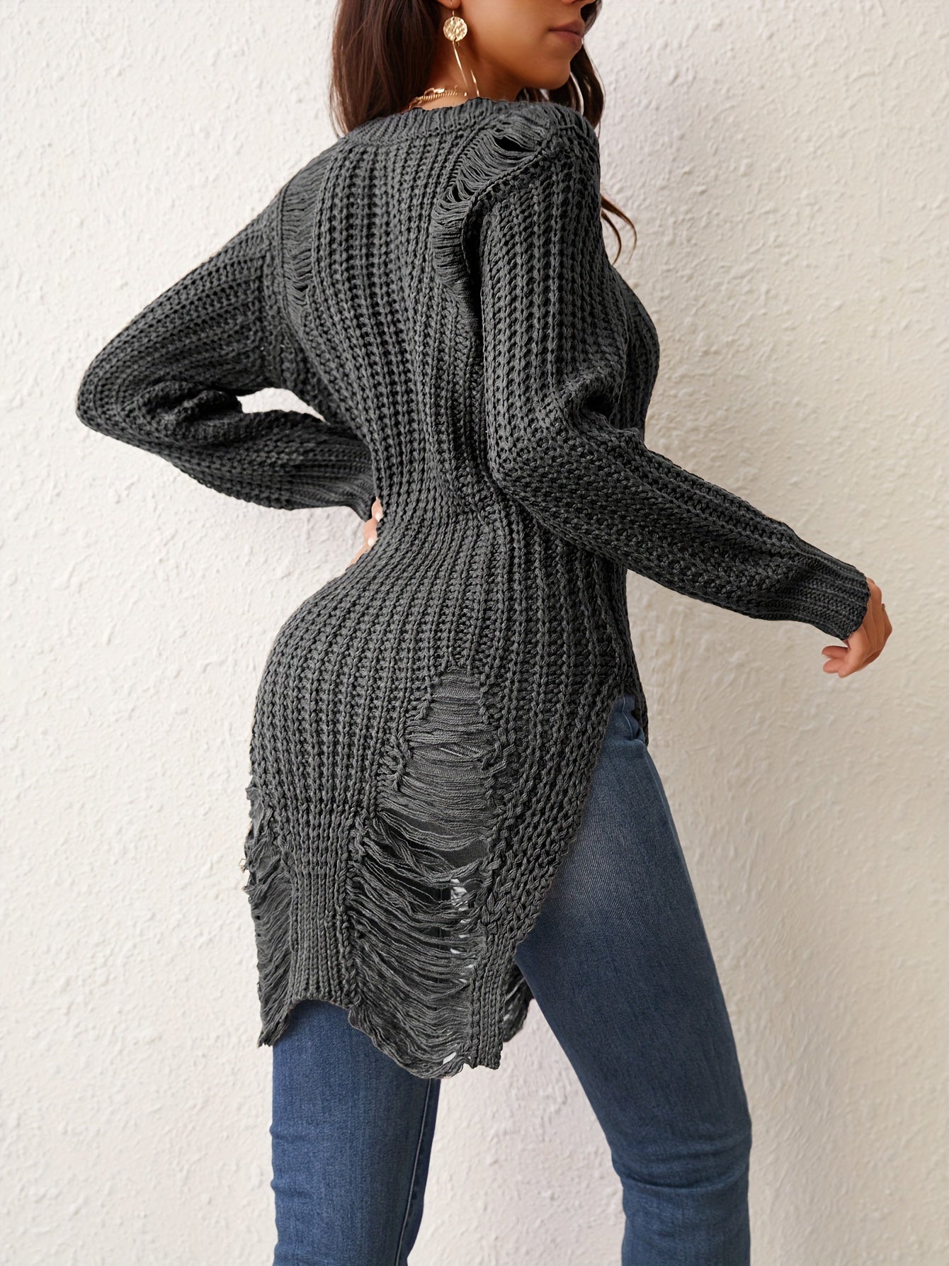 Ripped Sweater