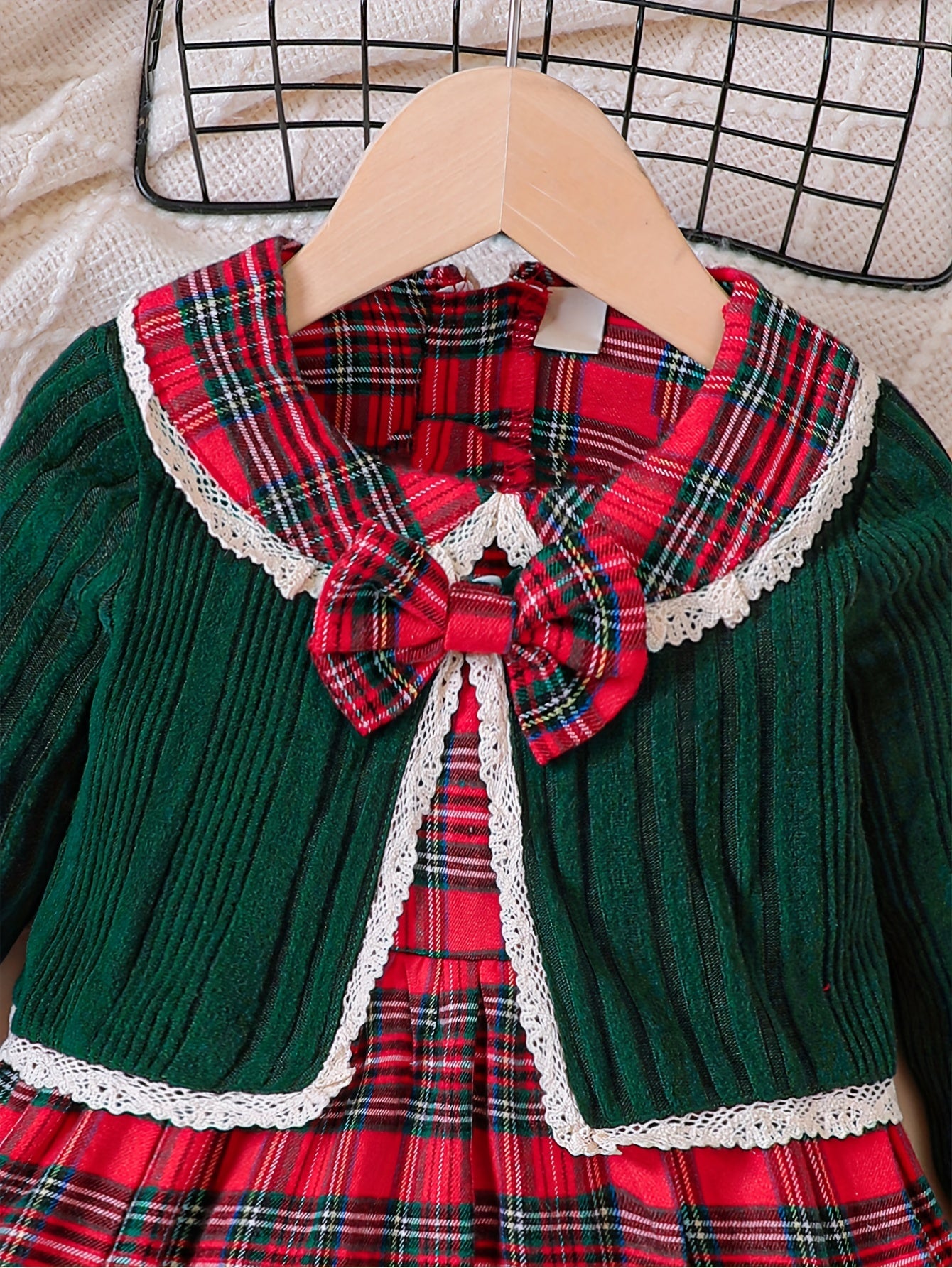 2-Piece Girls' Christmas Outfit Set