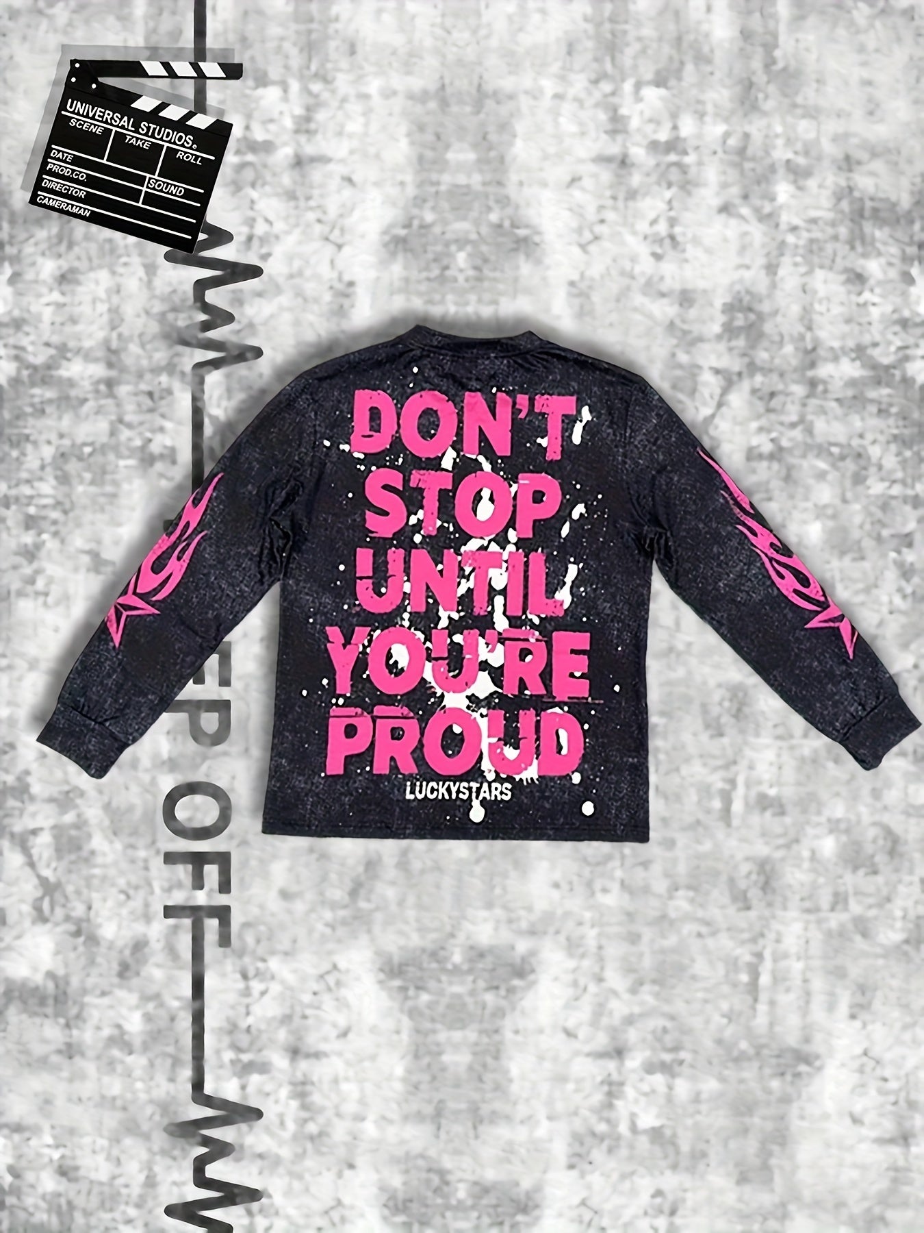 Street Style Crew Neck Sweatshirt