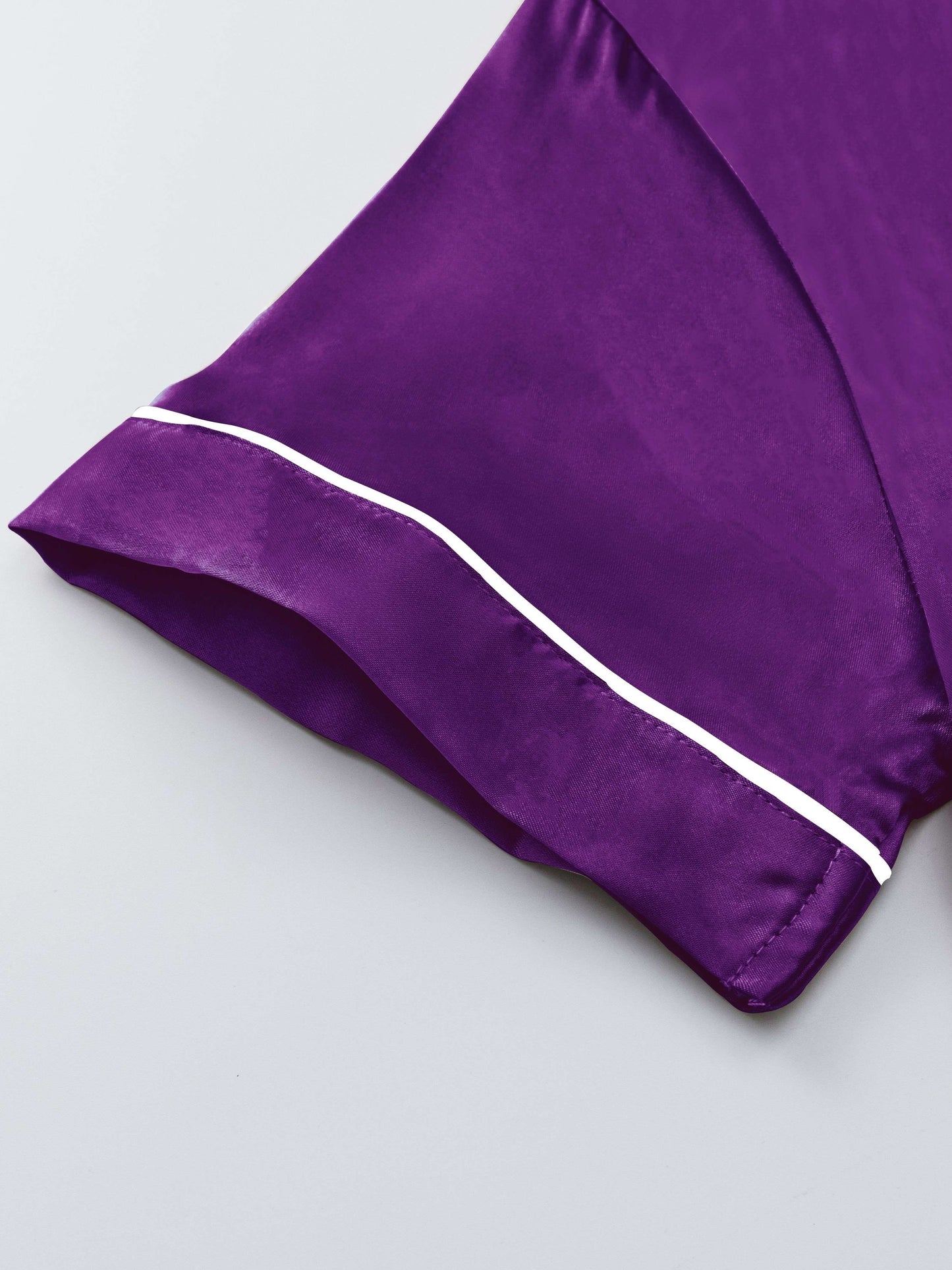 3 Sets of Ultra-Soft Satin Women's Casual Pajama Sets