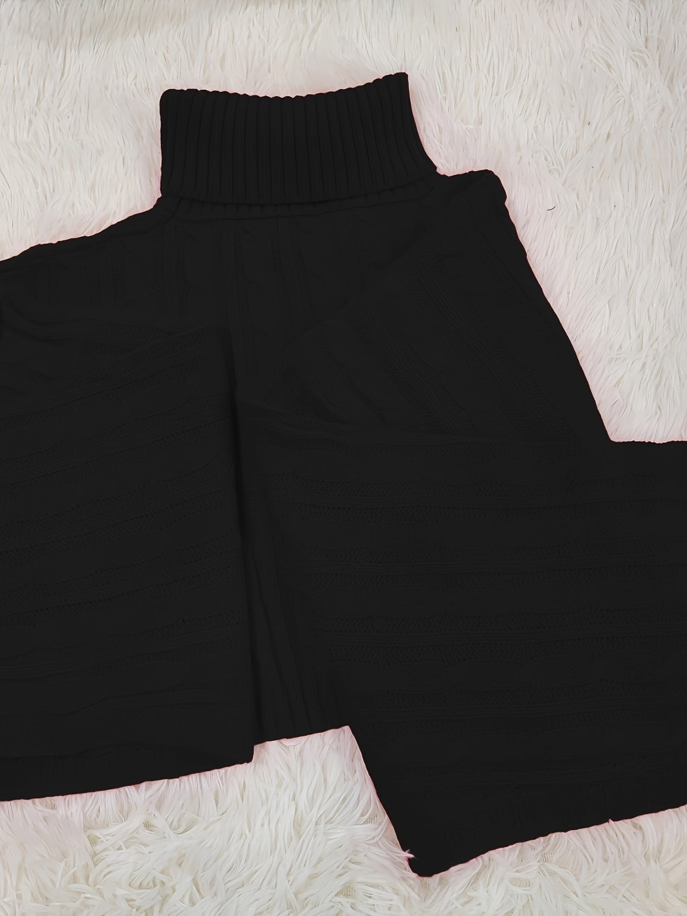 Turtleneck Cropped Sweater
