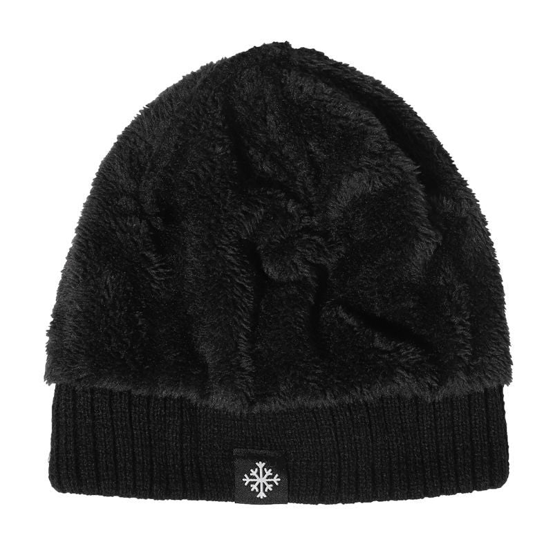 Thick Knitted Thermal Blend Hat