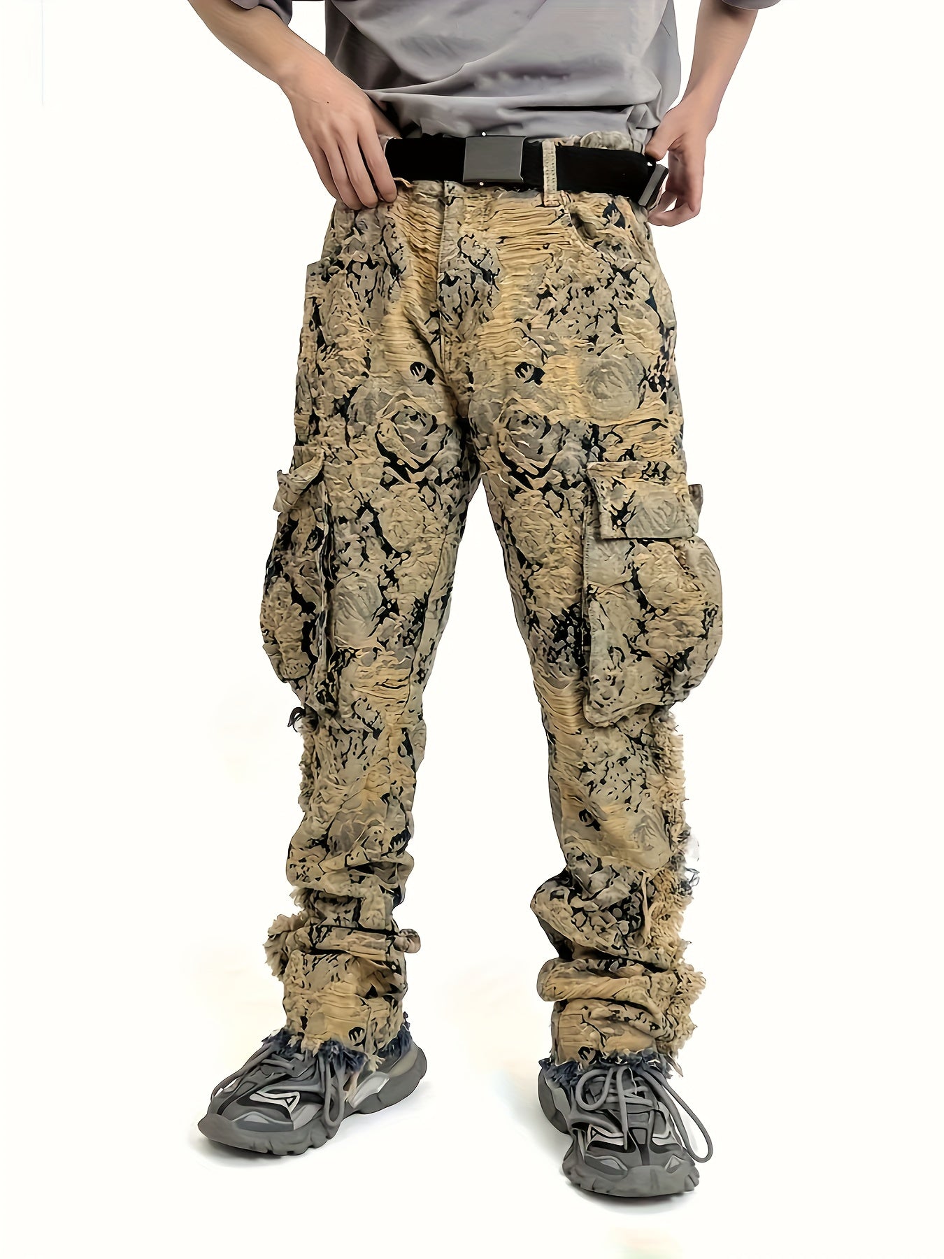 Men's Fashion Stacking Jeans