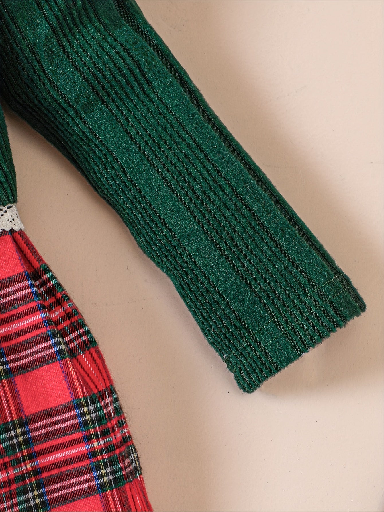 2-Piece Girls' Christmas Outfit Set