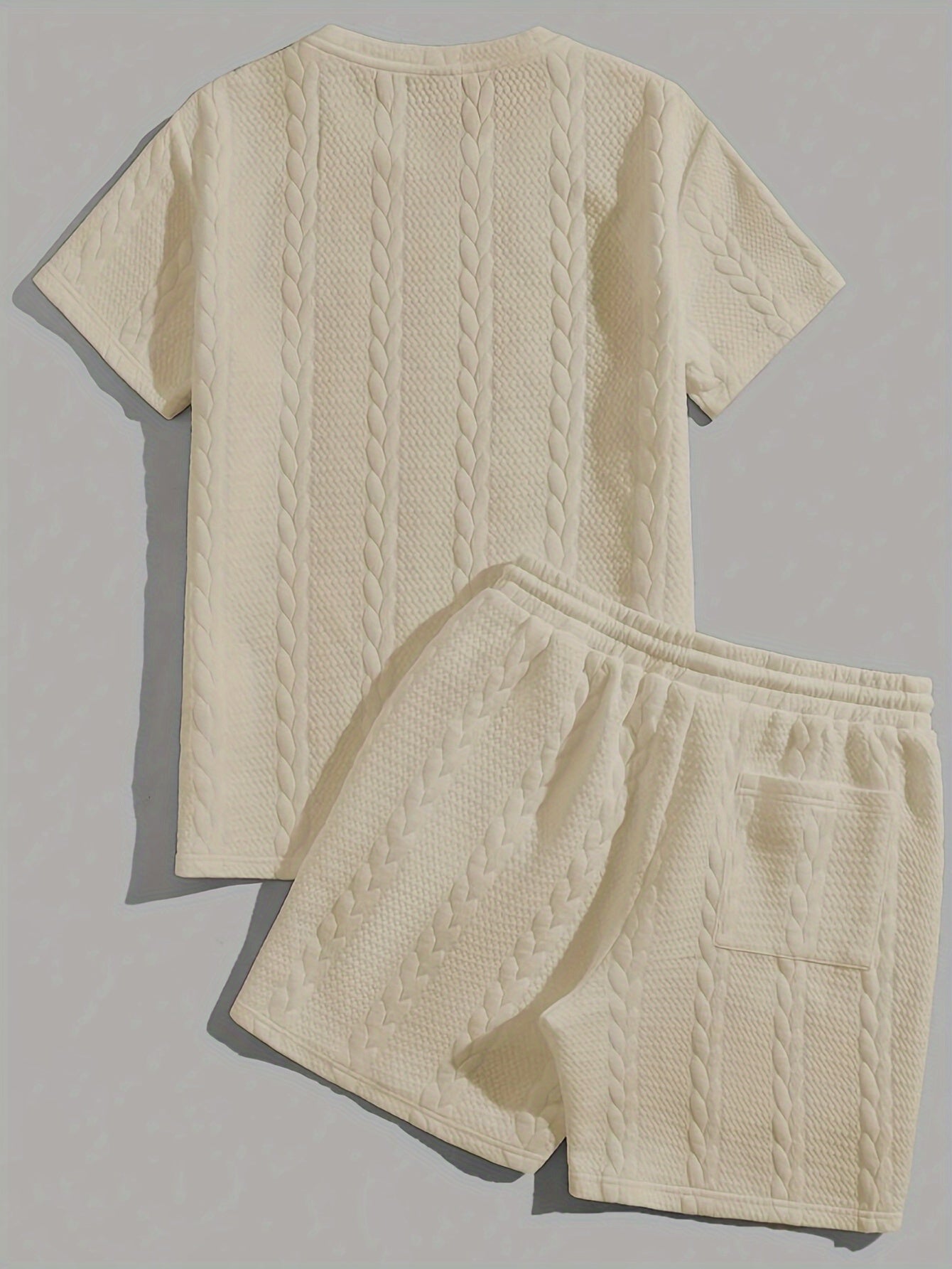 Men's Casual Knit Clothing Set