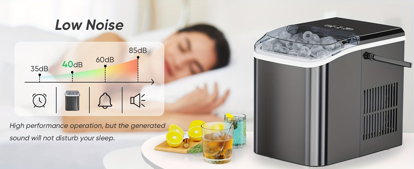 26lbs Portable Countertop Ice Maker Machine
