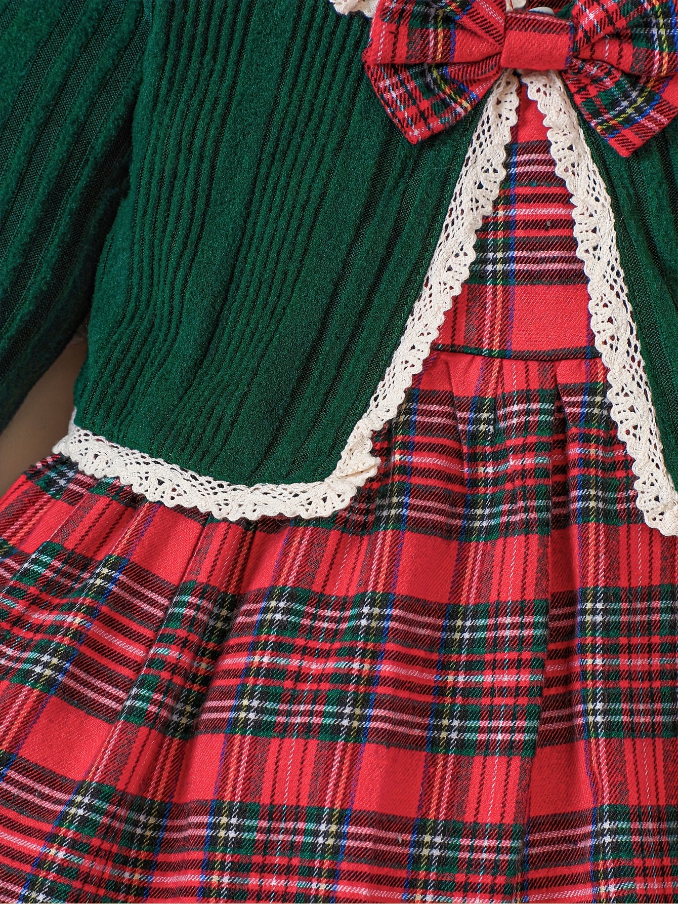 2-Piece Girls' Christmas Outfit Set