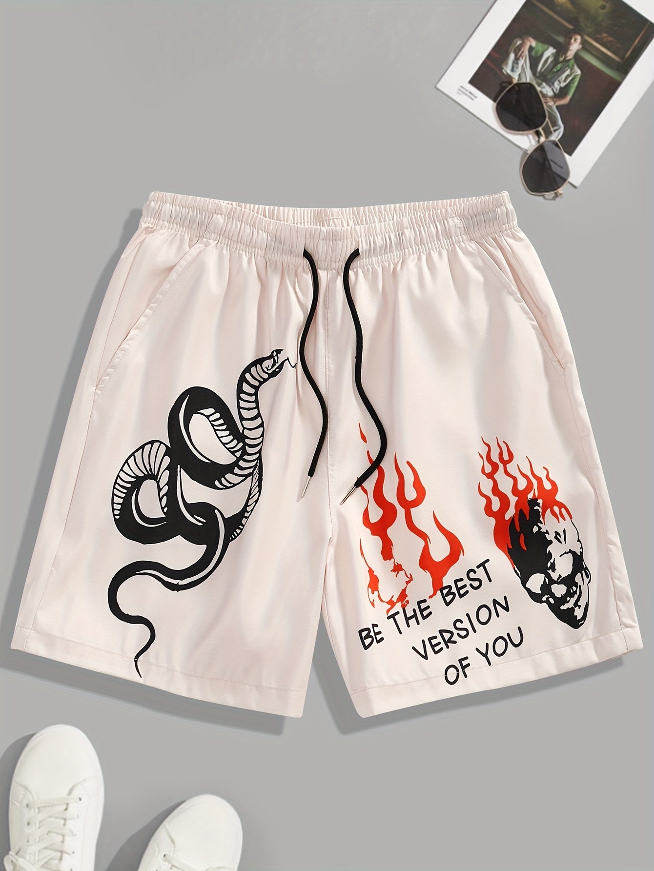 3-Pack Set of Men's Fashion Board Shorts