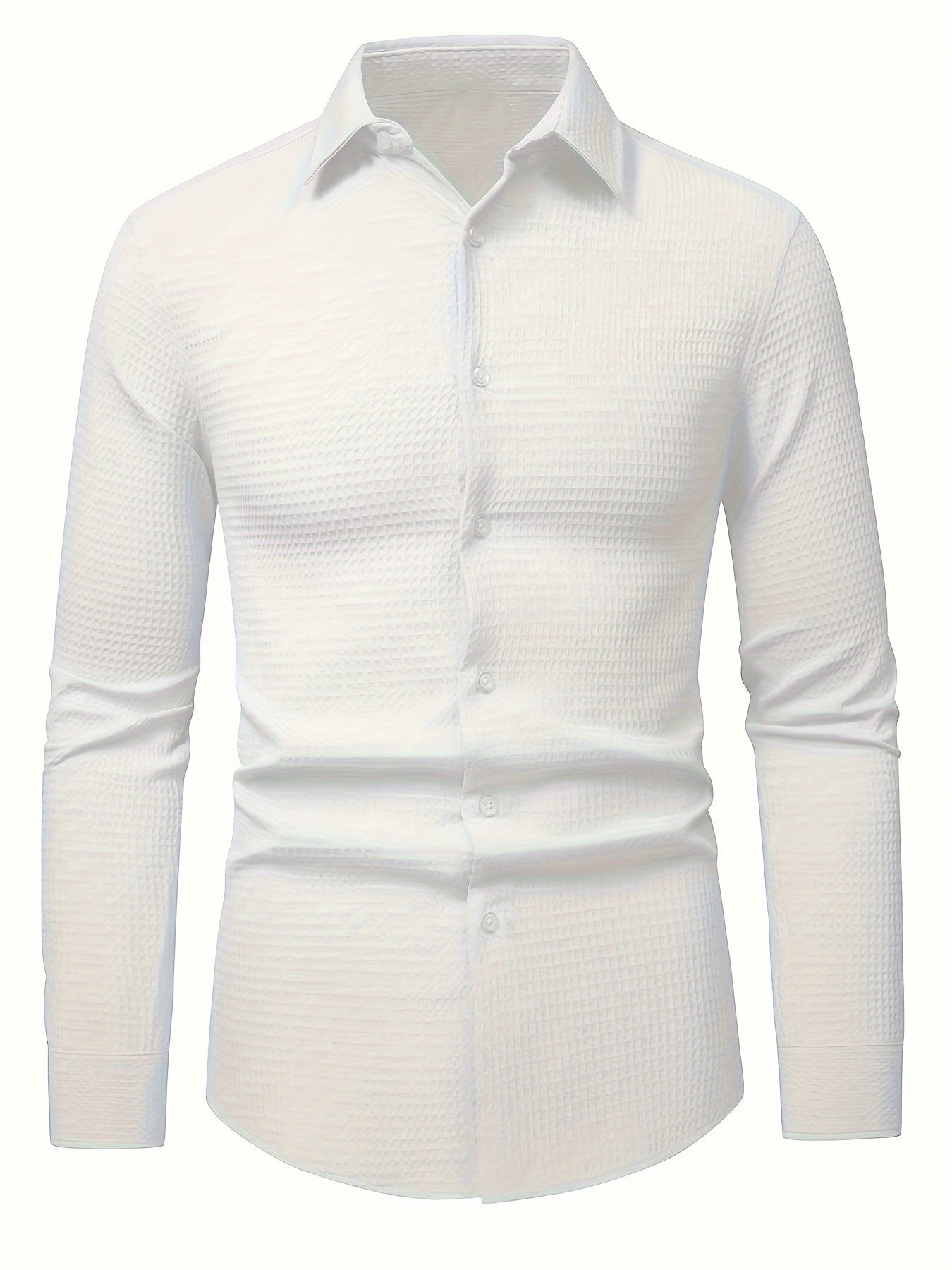 Long Sleeve Waffle Shirt
