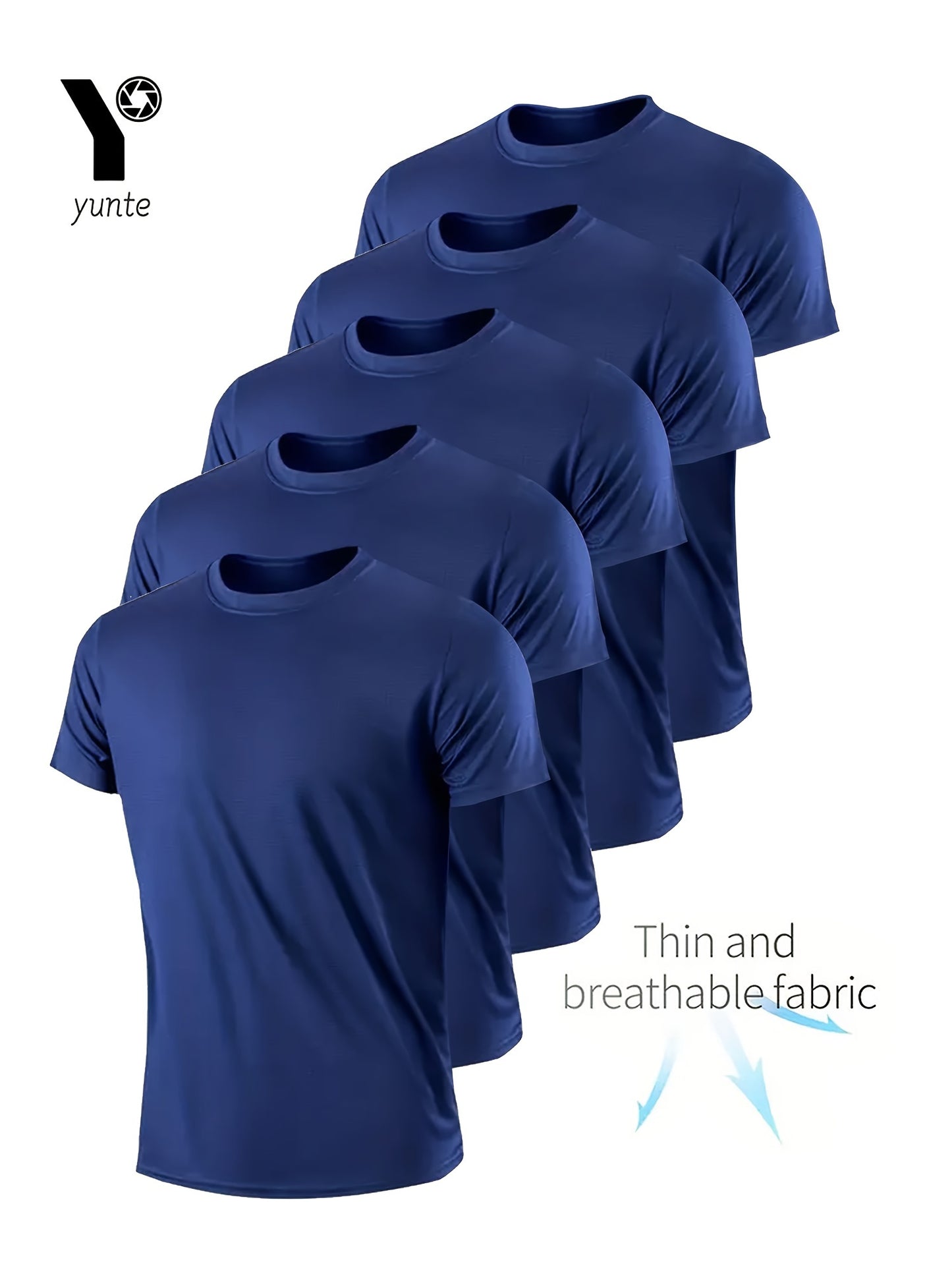 5-pack Set Of Quick Dry Shirts