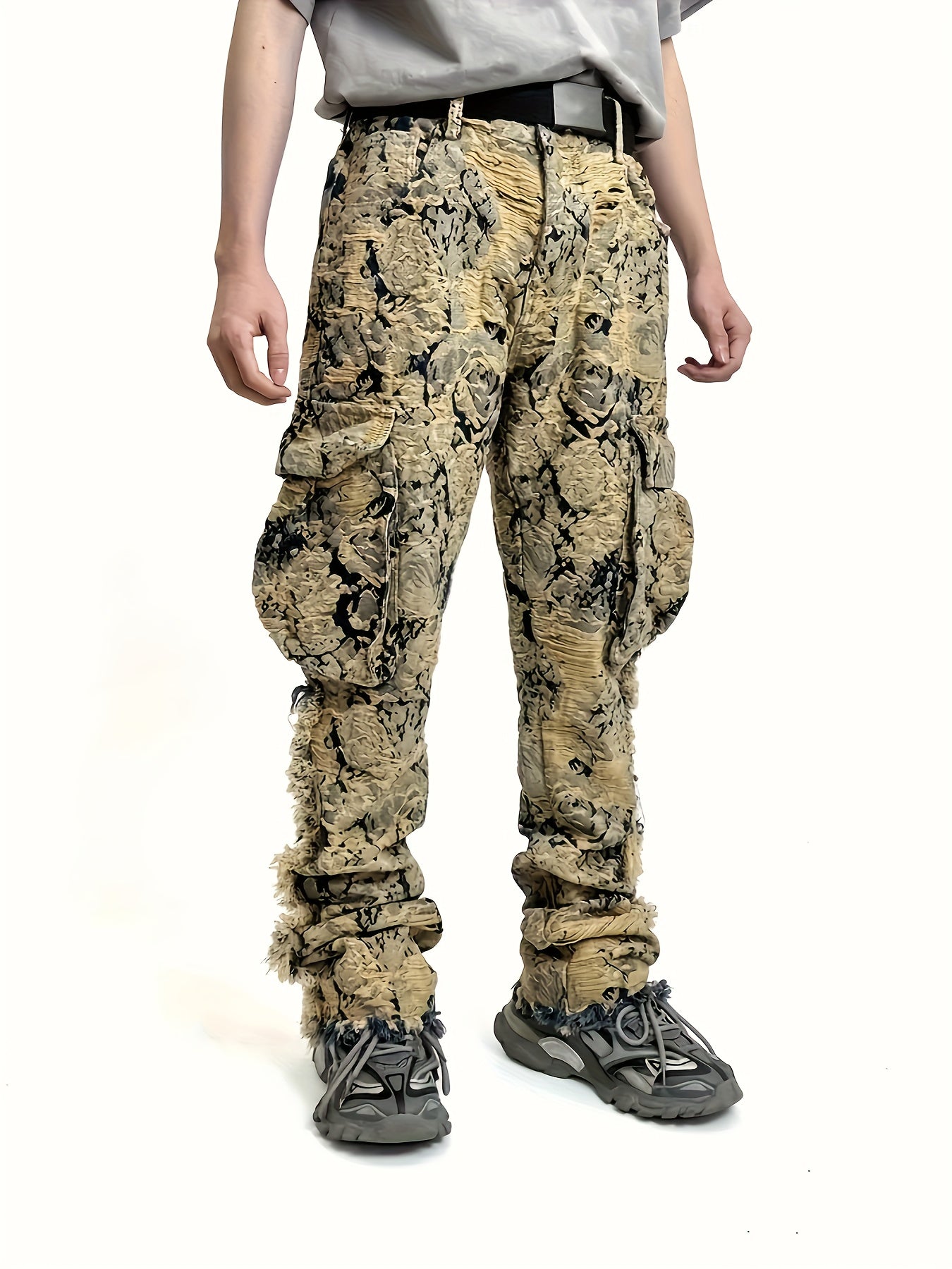Men's Fashion Stacking Jeans