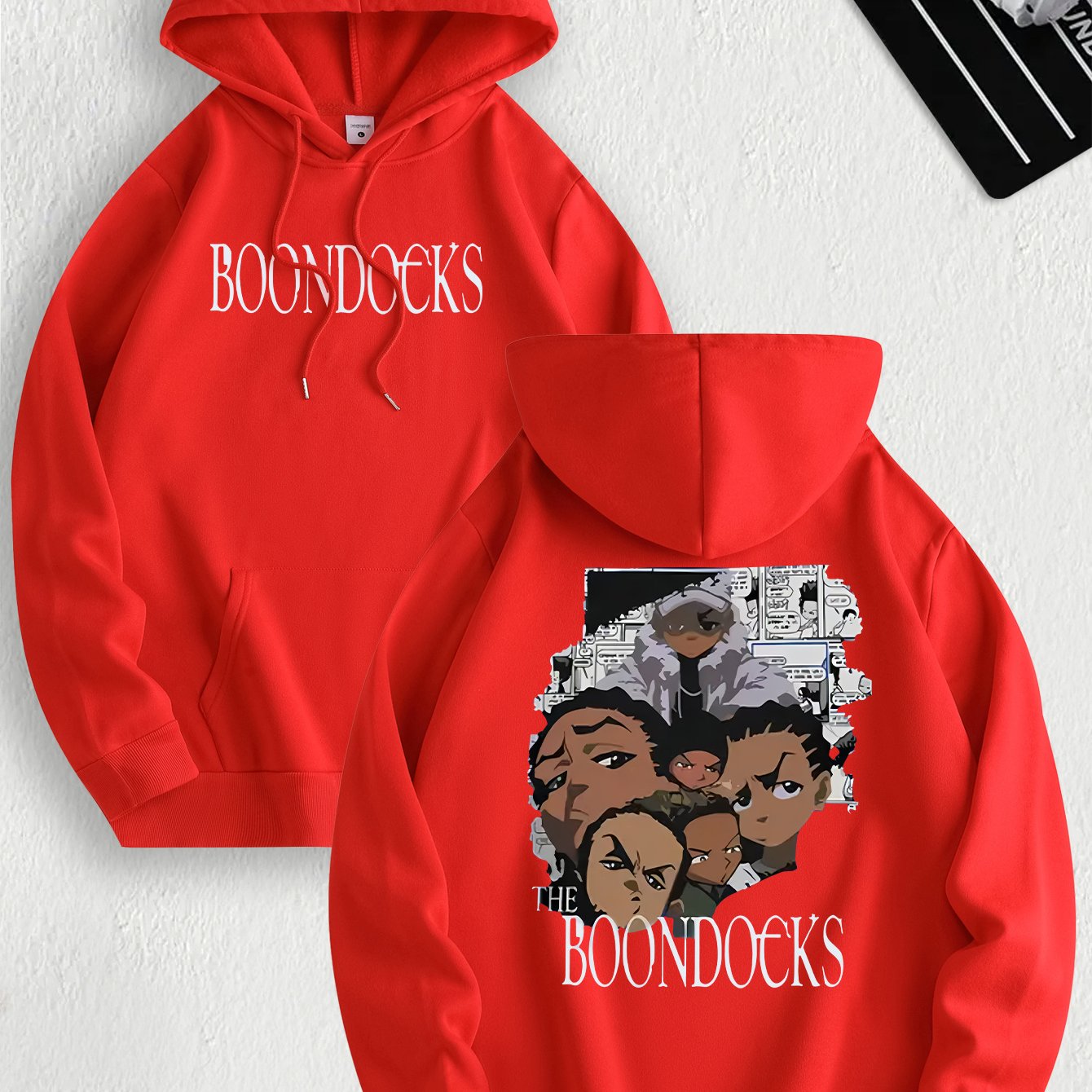 The Boondocks Cartoon Graphic Hoodie