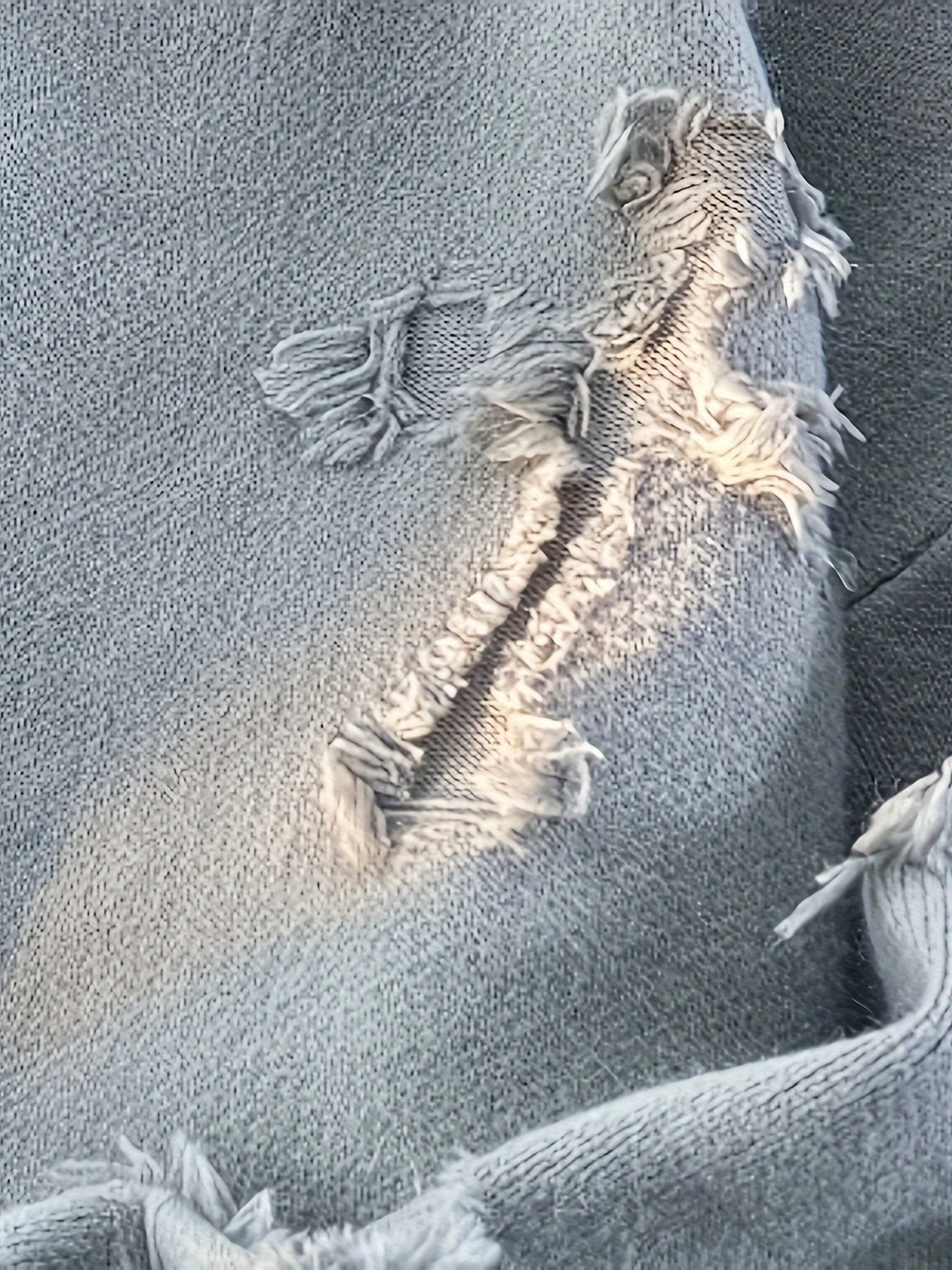 Stylish Ripped Sweater