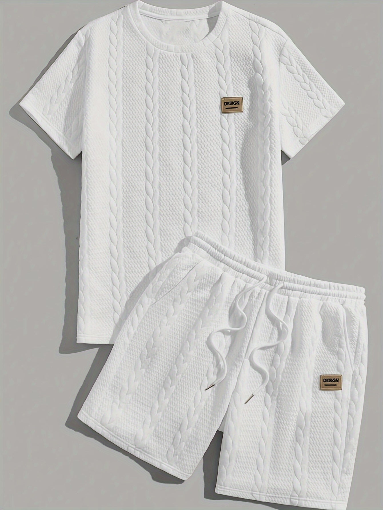 Men's Casual Knit Clothing Set
