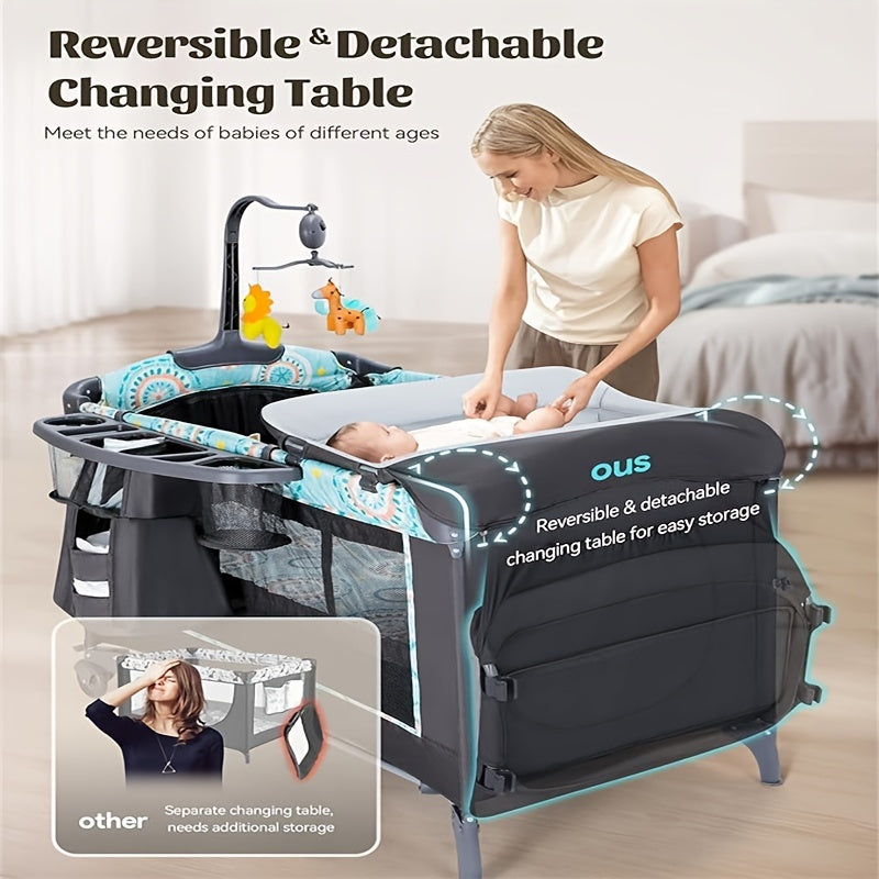 Baby Crib 5 In 1