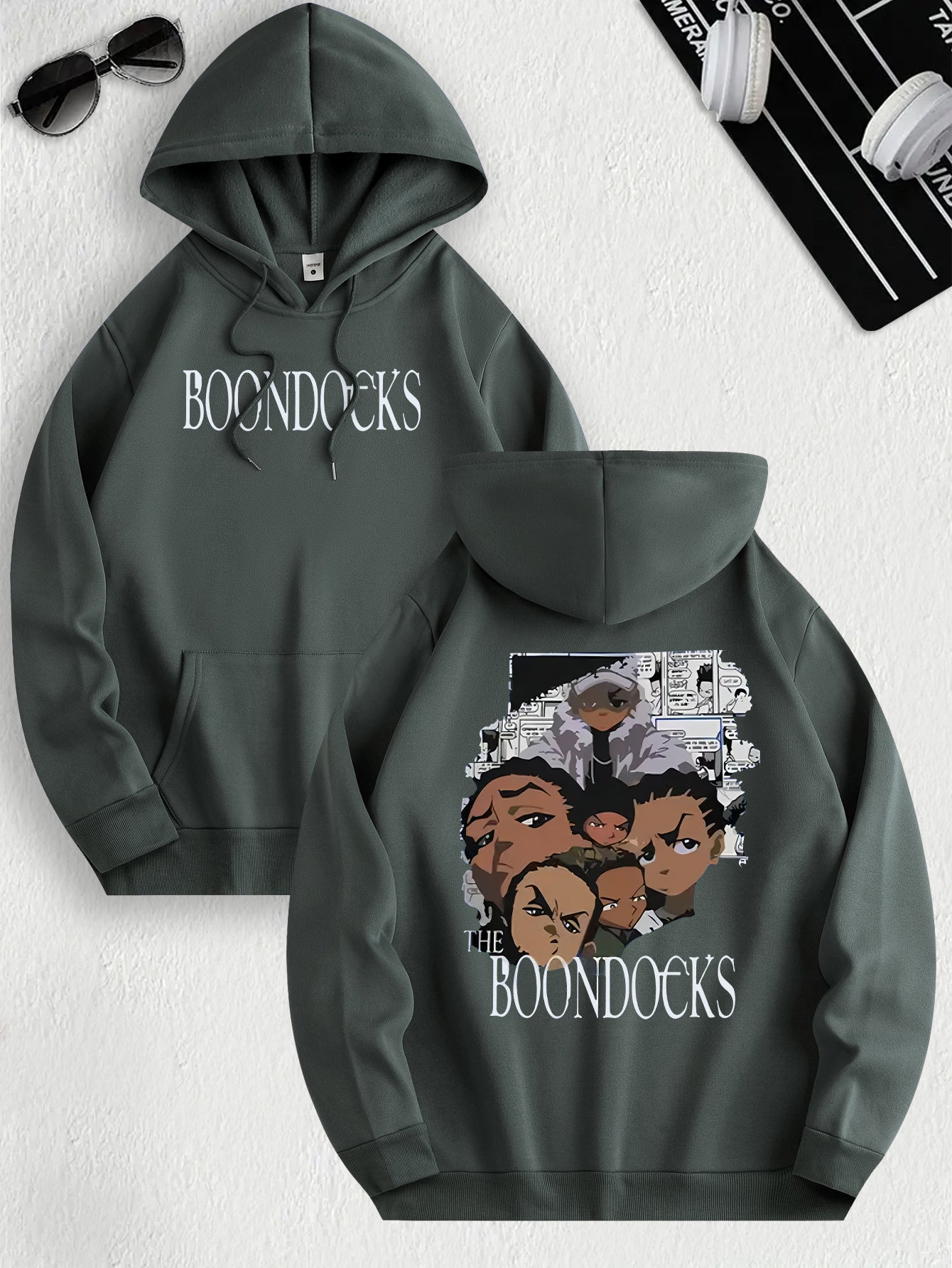 The Boondocks Cartoon Graphic Hoodie