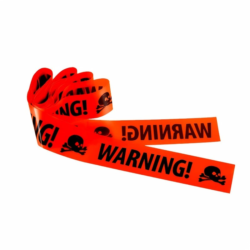 2pcs, 33ft Halloween Fright Caution Tape